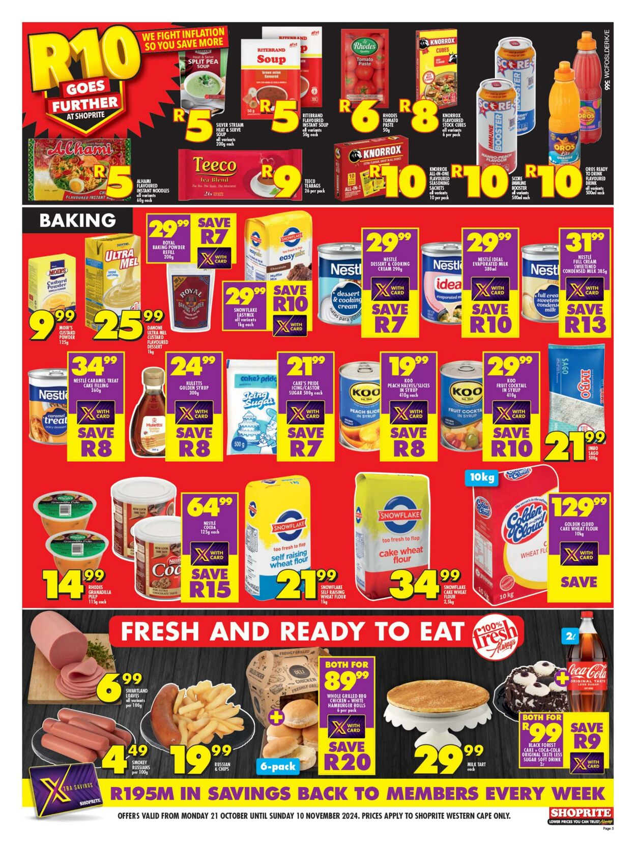 Special Shoprite 21.10.2024 - 10.11.2024