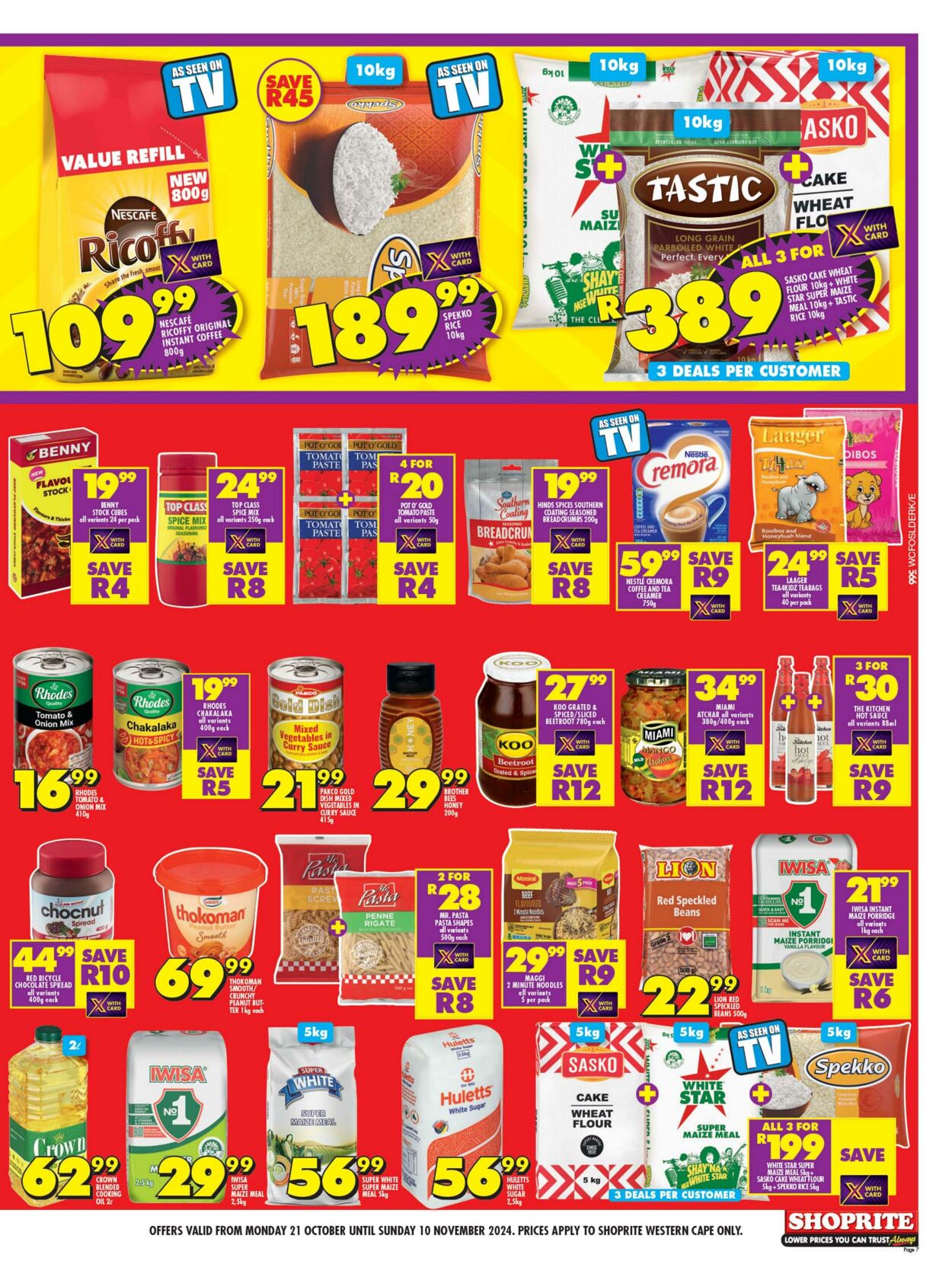 Special Shoprite 21.10.2024 - 10.11.2024