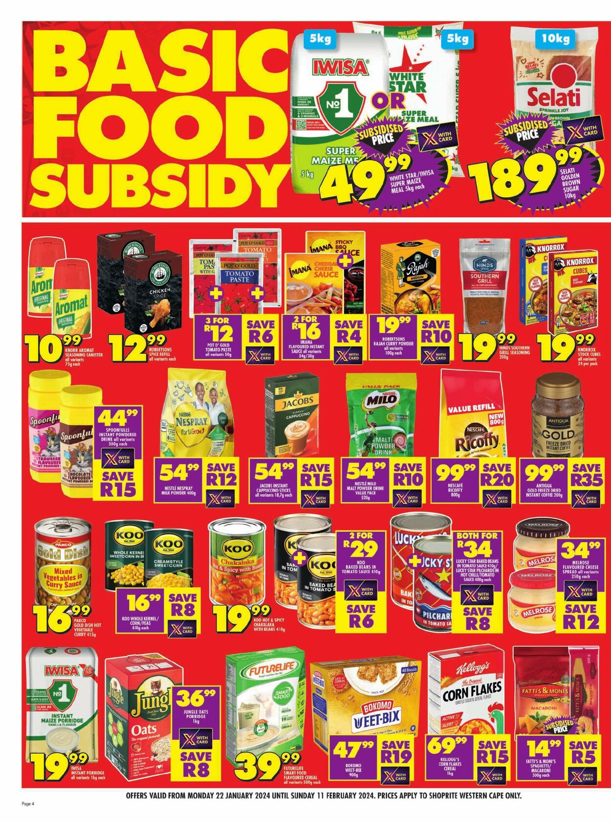 Special Shoprite 22.01.2024 - 11.02.2024