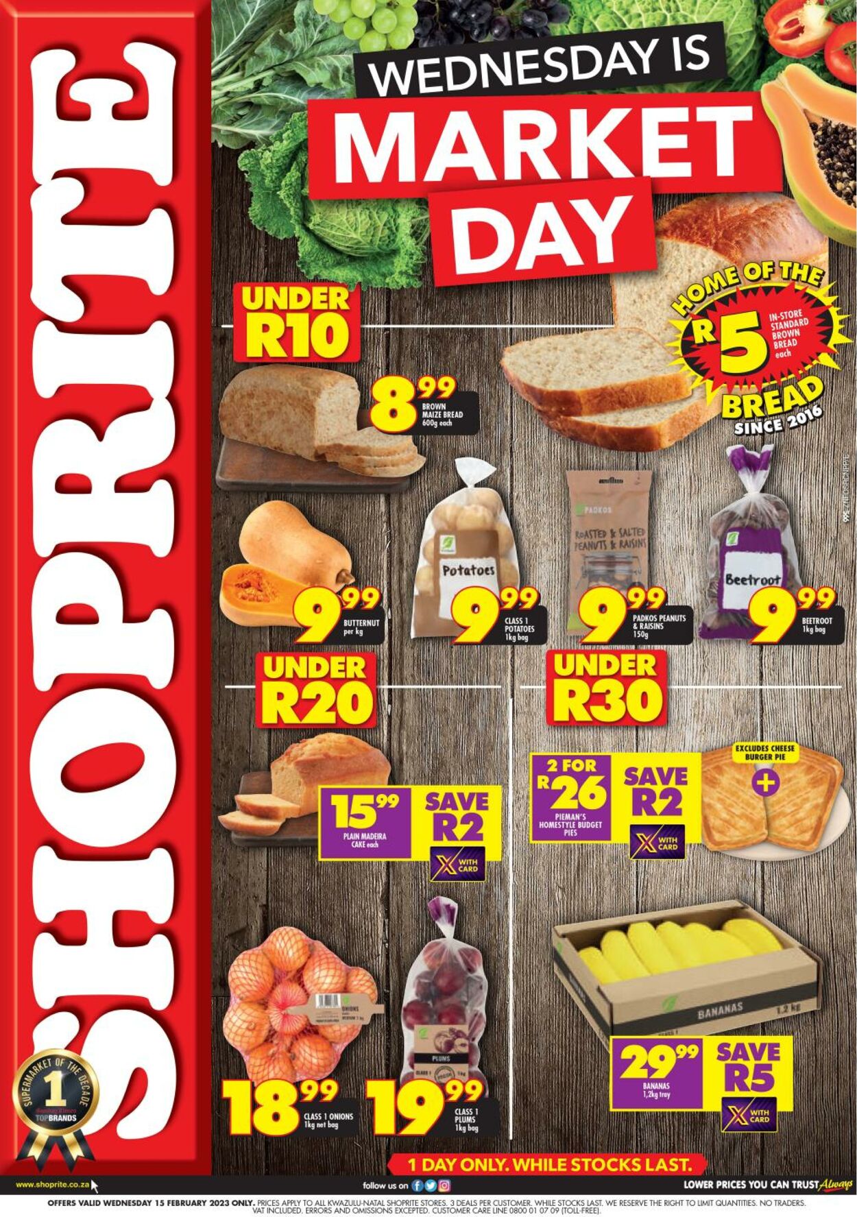 Special Shoprite 15.02.2023 - 15.02.2023