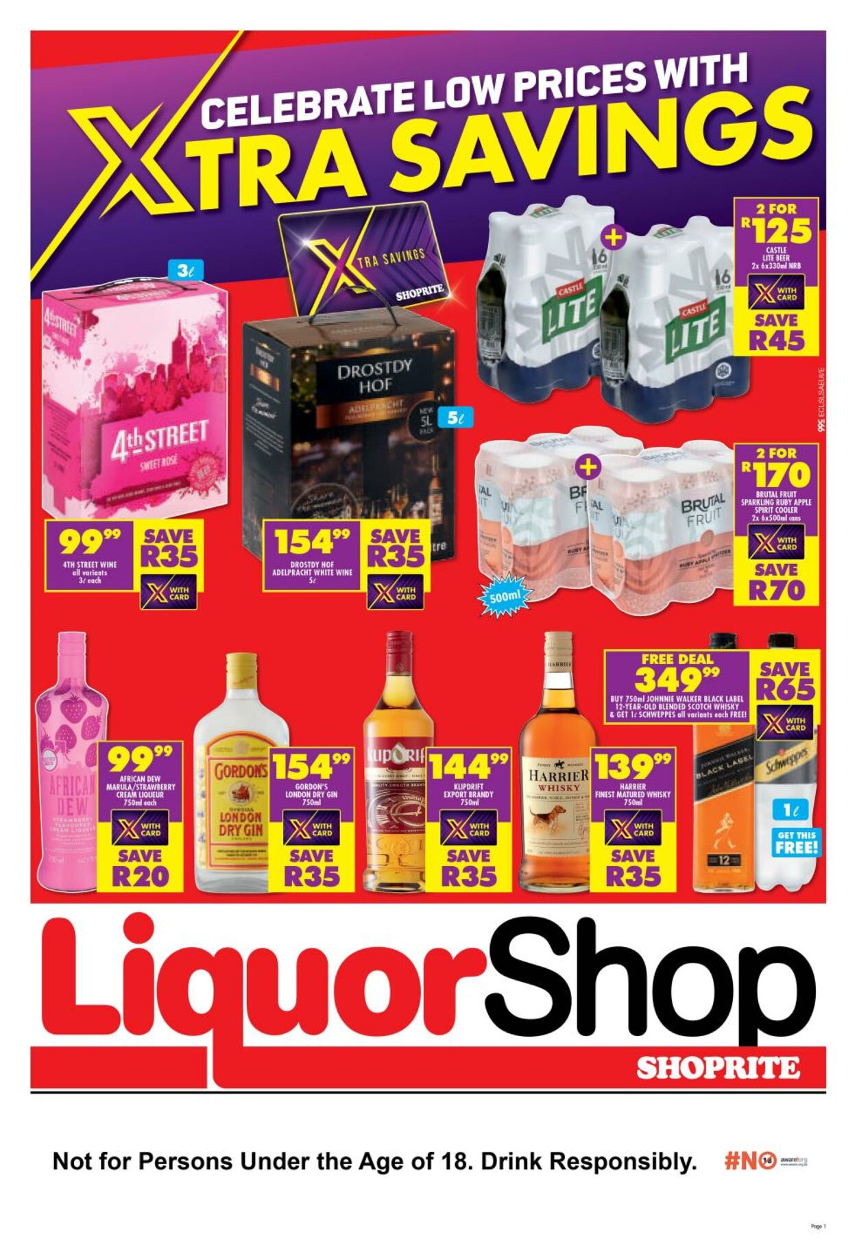 Shoprite Promotional Leaflet - Valid From 24.02 To 08.03 - Page Nb 1 ...