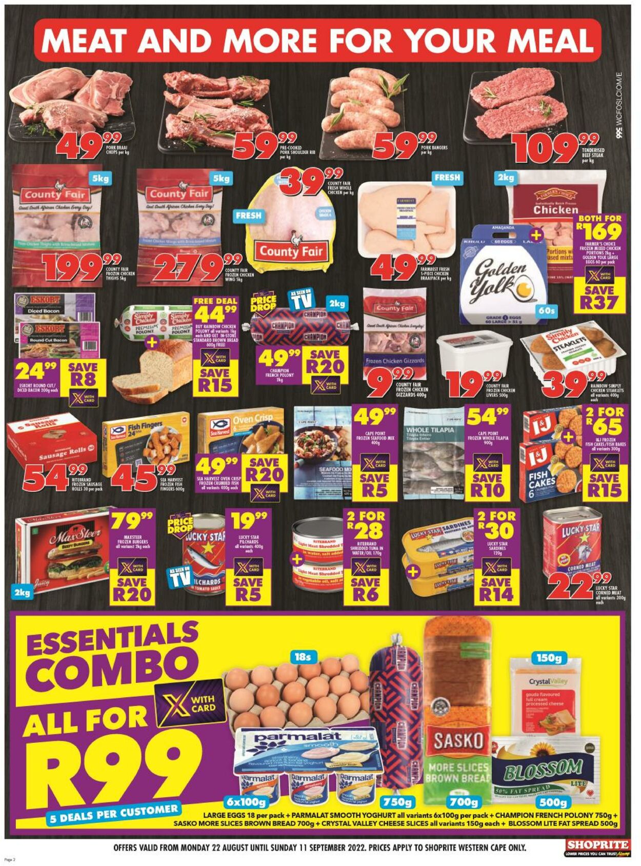 Special Shoprite 22.08.2022 - 11.09.2022