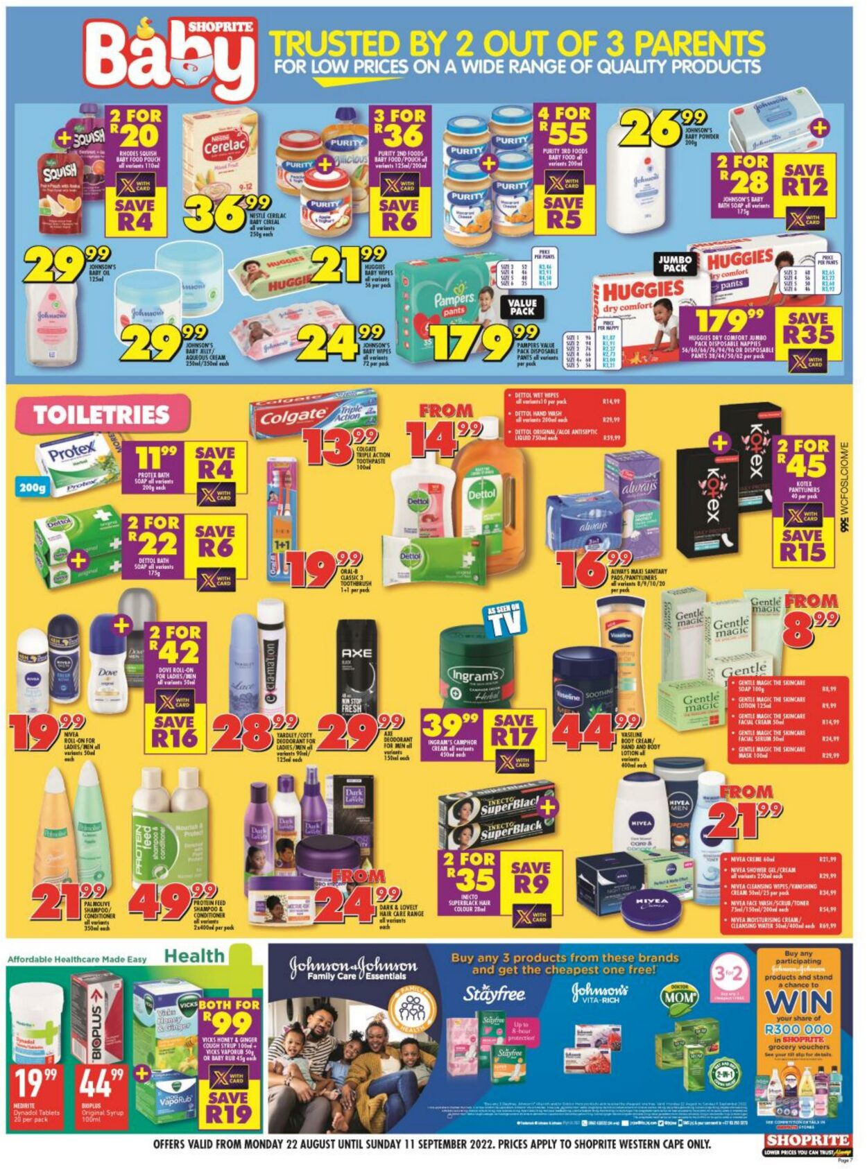 Shoprite Promotional Leaflet - Valid from 22.08 to 11.09 - Page nb 6 ...