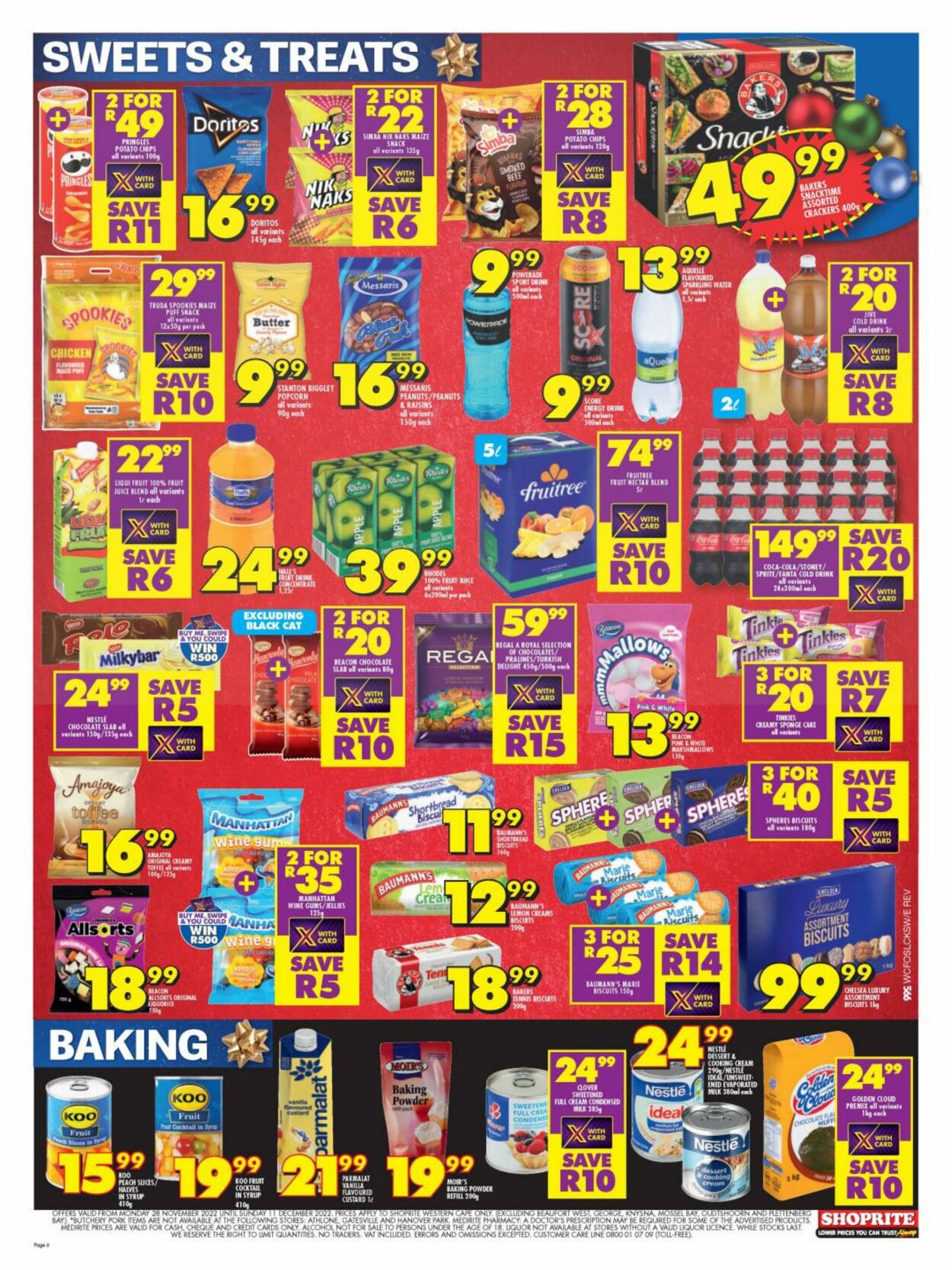 Shoprite Promotional Leaflet Christmas 2023 Valid from 28.11 to 11.