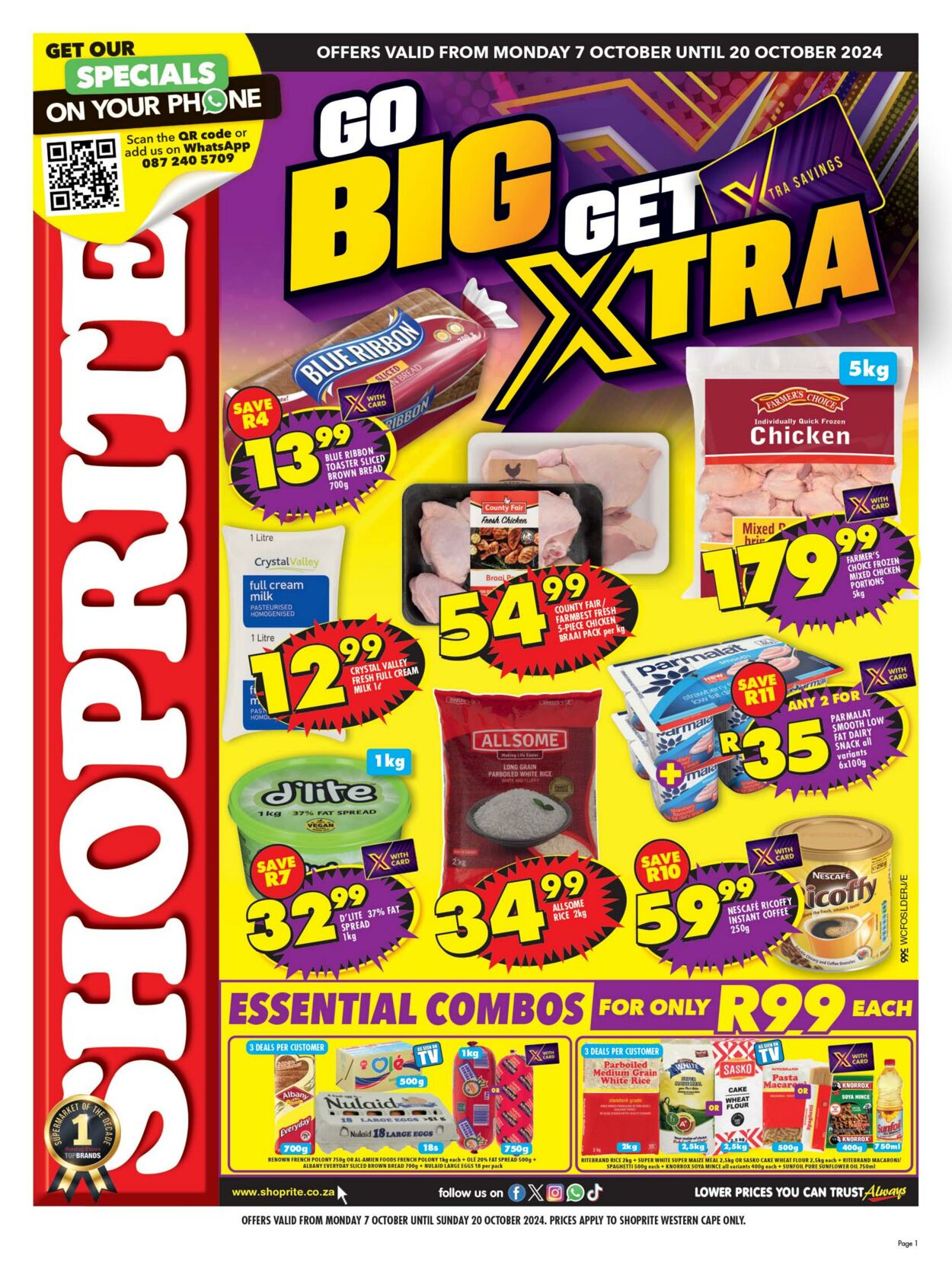 Special Shoprite - Shoprite 7 Oct, 2024 - 20 Oct, 2024