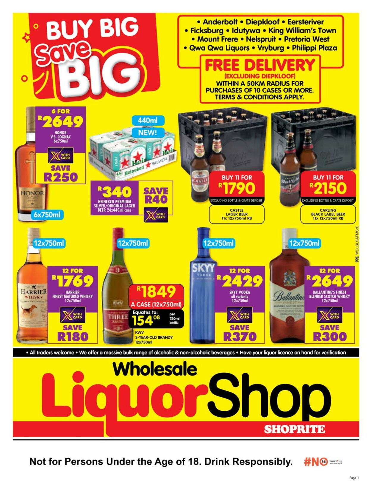 Shoprite Promotional Leaflet - Valid From 23.06 To 09.07 - Page Nb 1 