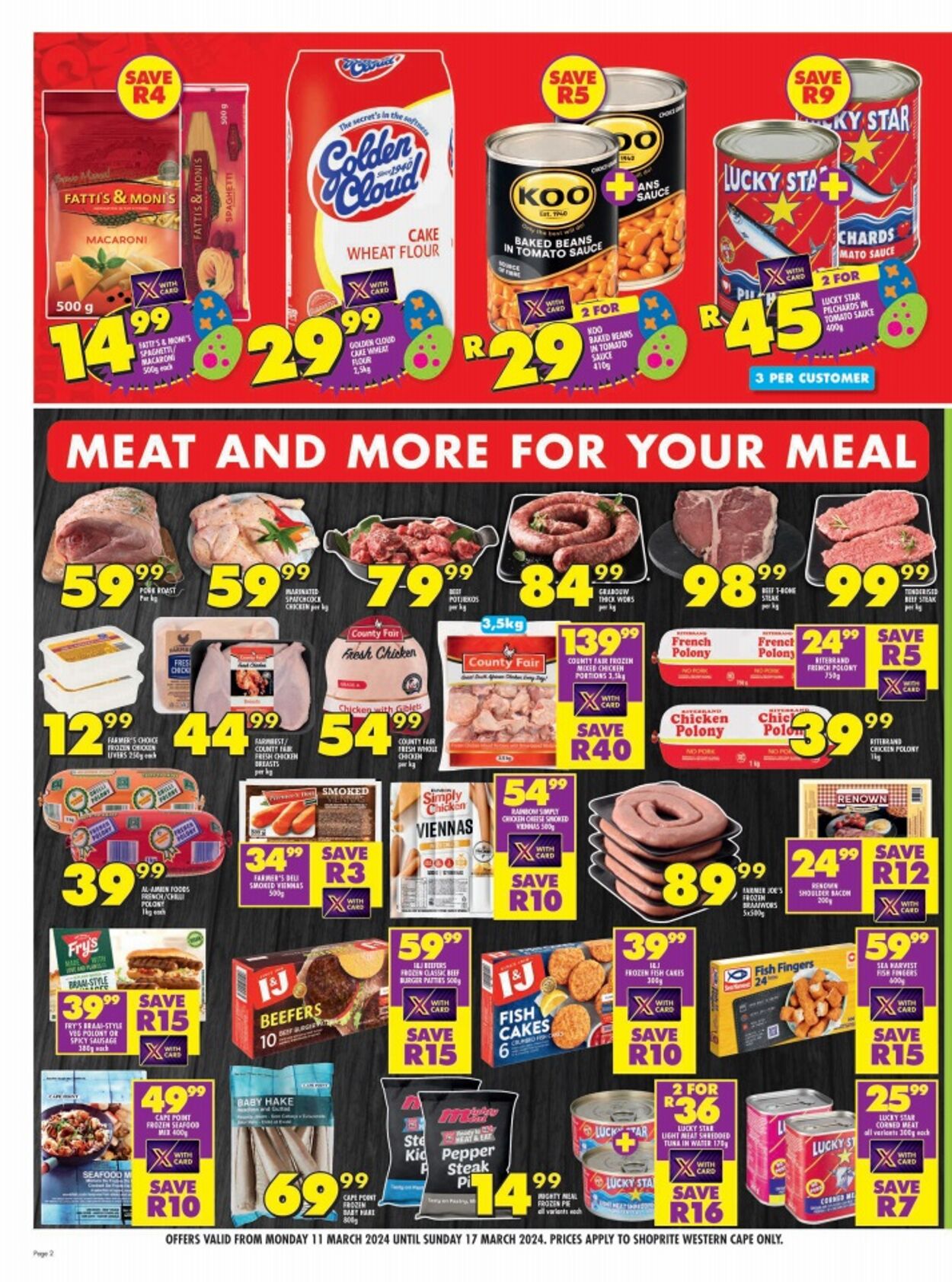 Shoprite Promotional Leaflet - Gauteng - Valid From 11.03 To 17.03 ...