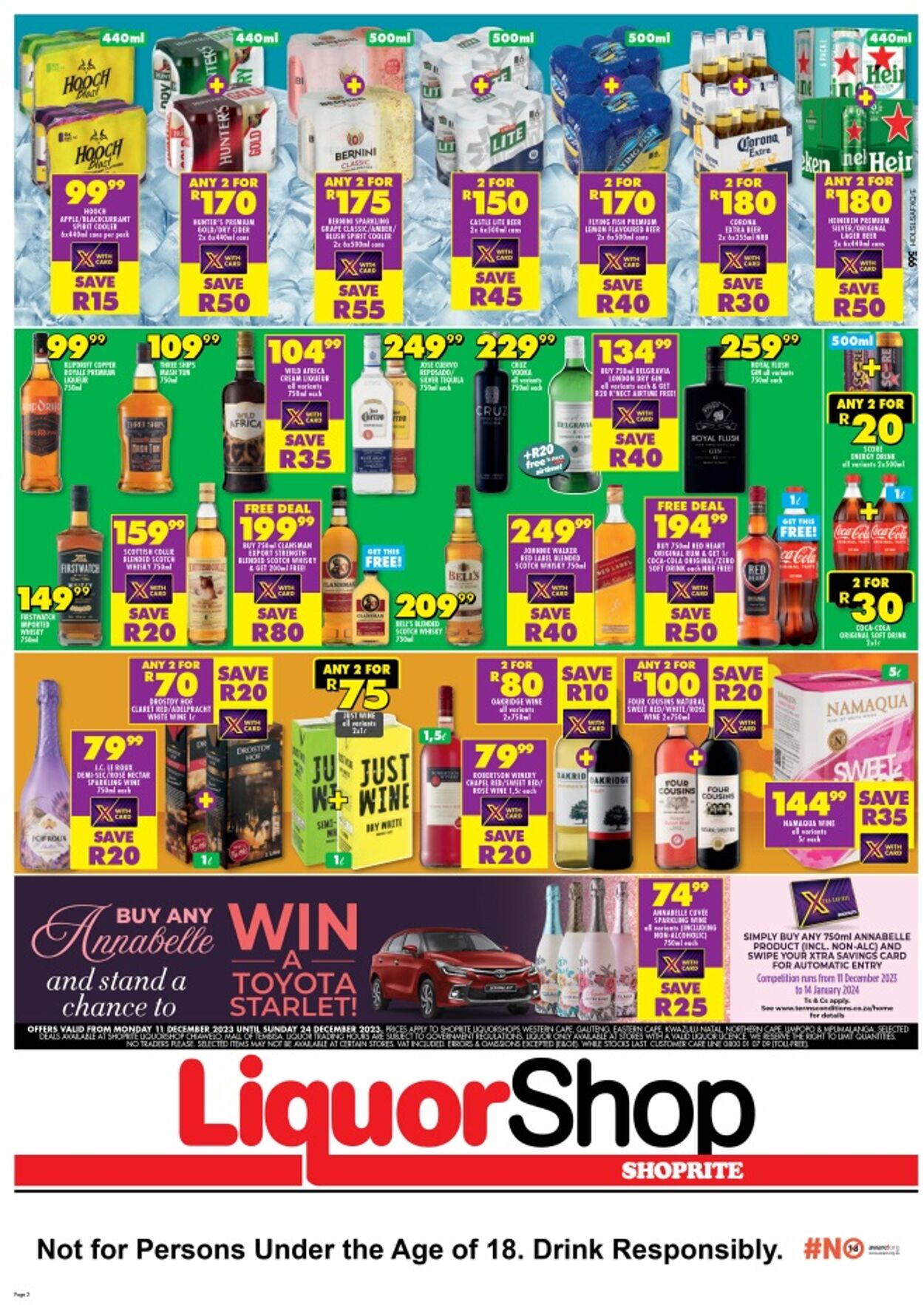 Shoprite Promotional Leaflet - Gauteng - Valid from 11.12 to 24.12 ...