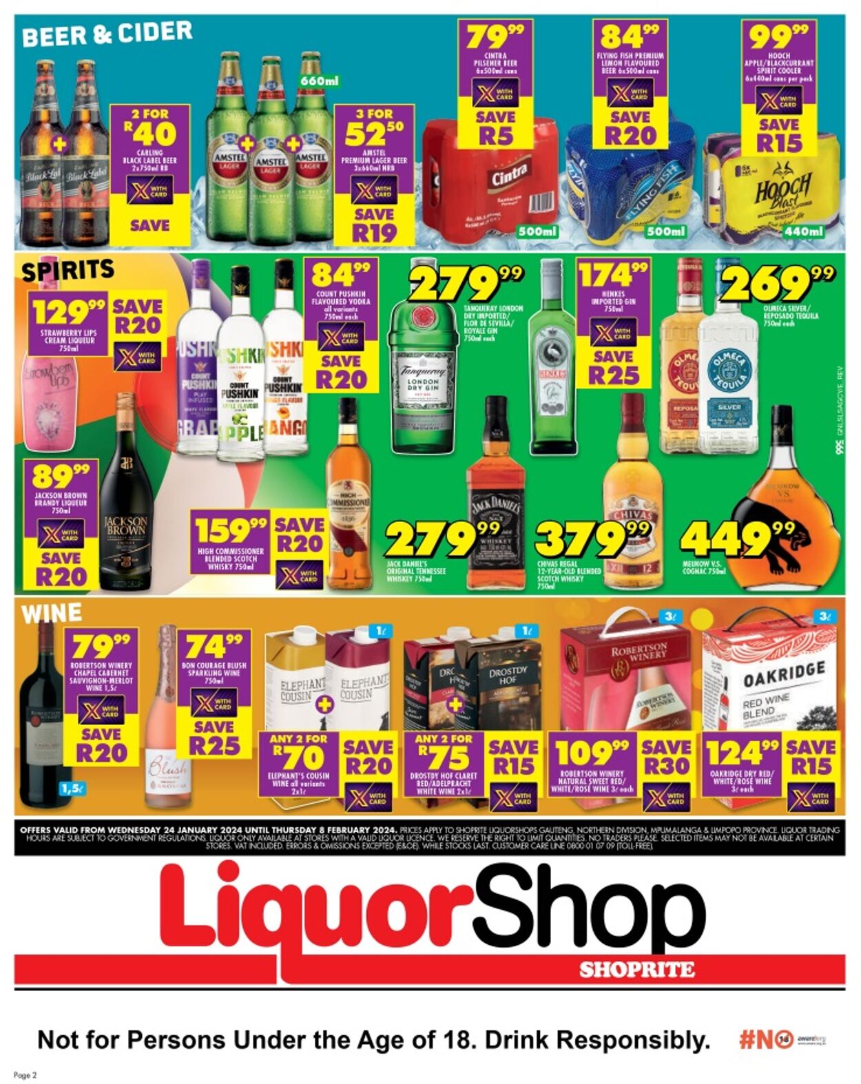 Shoprite Promotional Leaflet - Gauteng - Valid from 24.01 to 08.02 ...