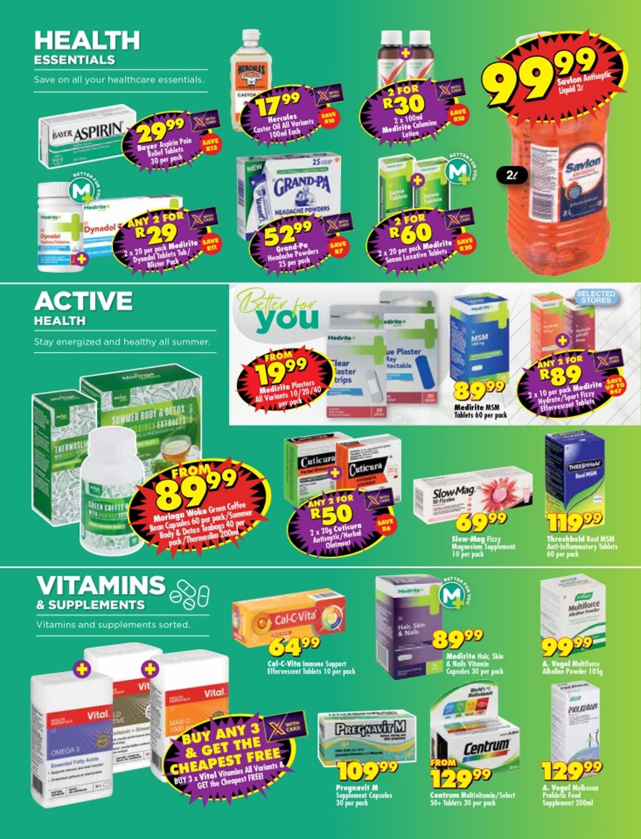 Shoprite Promotional Leaflet - Valid from 24.02 to 09.03 - Page nb 1 ...