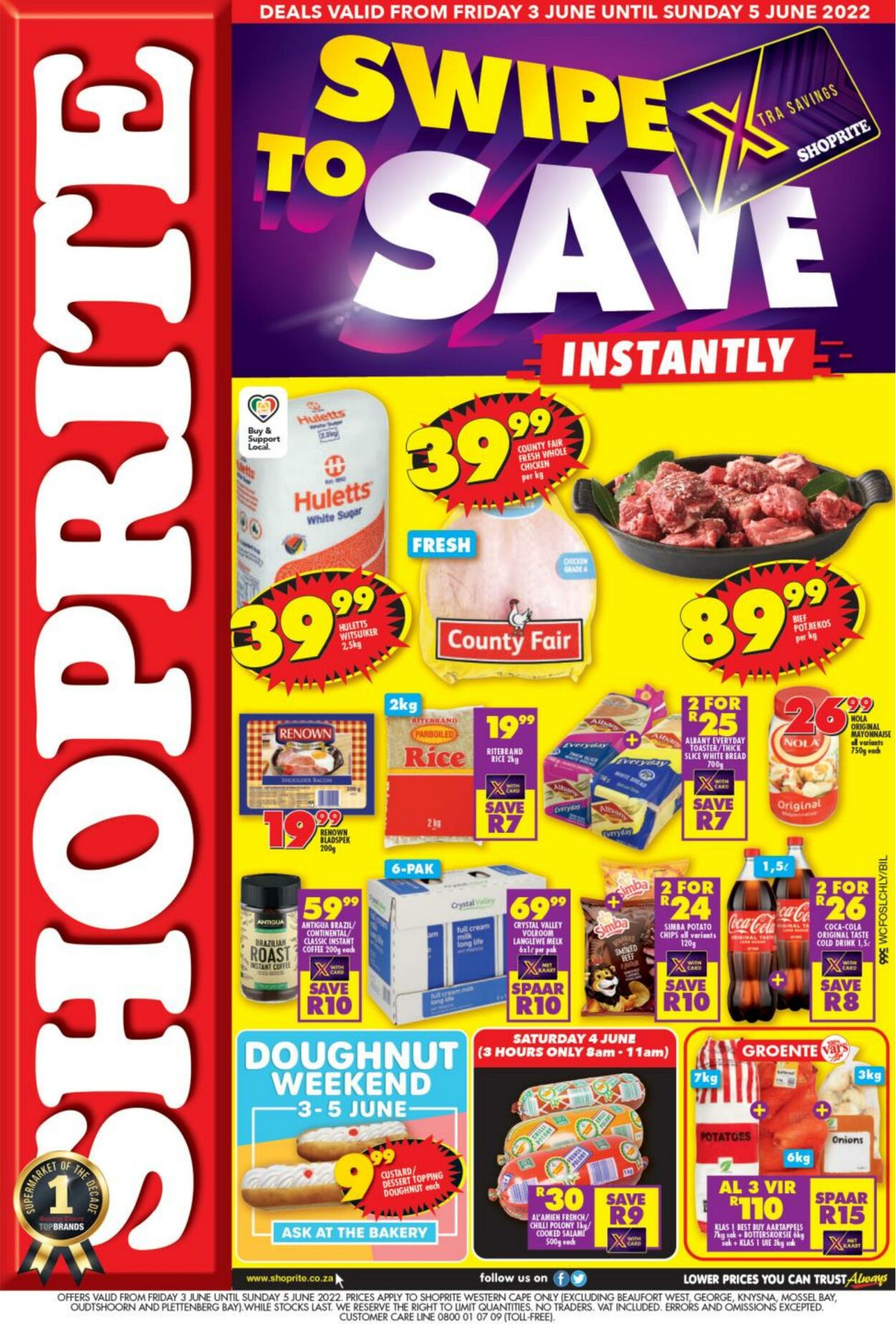 Shoprite Promotional Leaflet - Valid from 03.06 to 05.06 - Page nb 1 ...