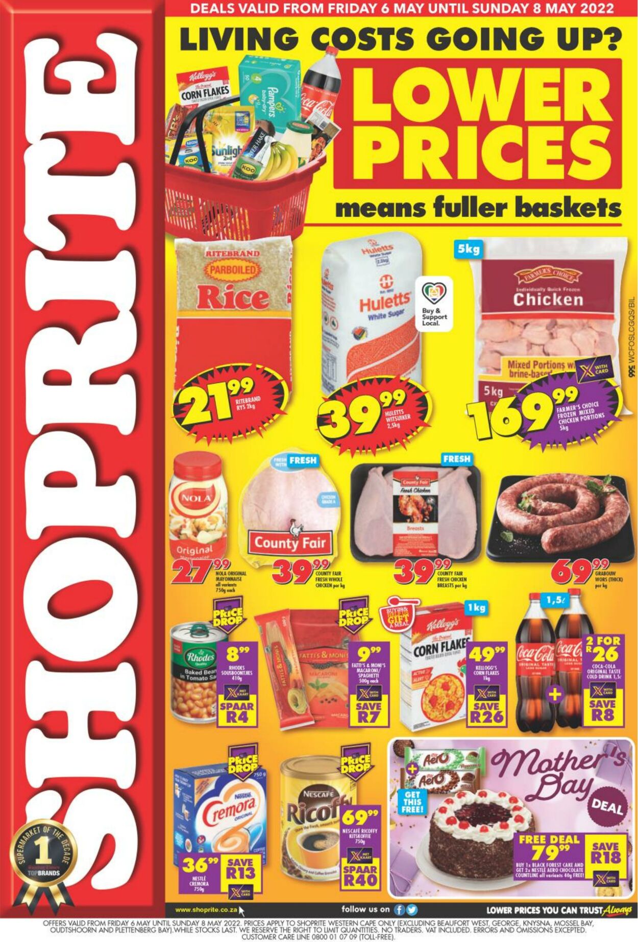 Shoprite Promotional Leaflet - Valid from 06.05 to 08.05 - Page nb 1 ...