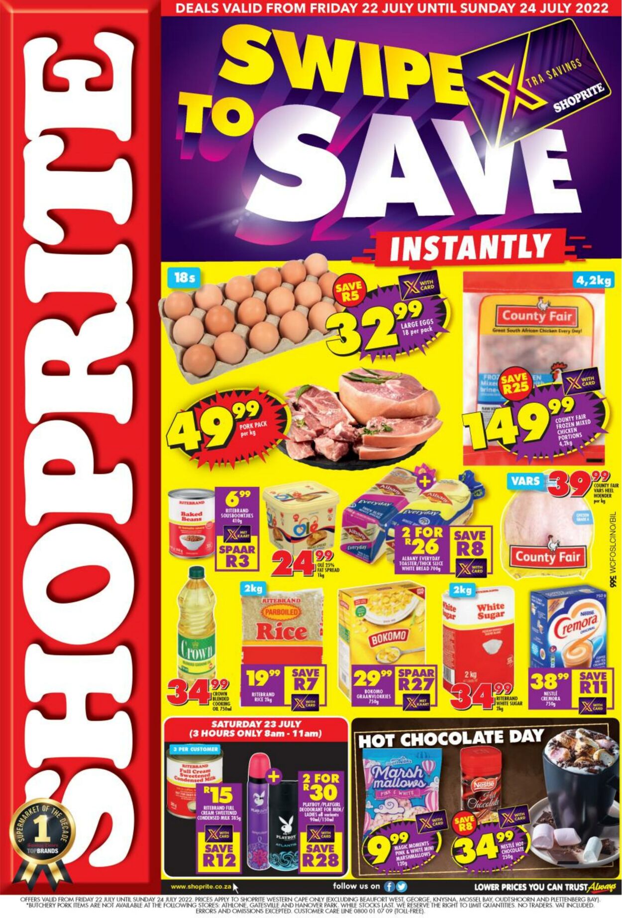 Shoprite Promotional Leaflet - Valid from 22.07 to 24.07 - Page nb 1 ...