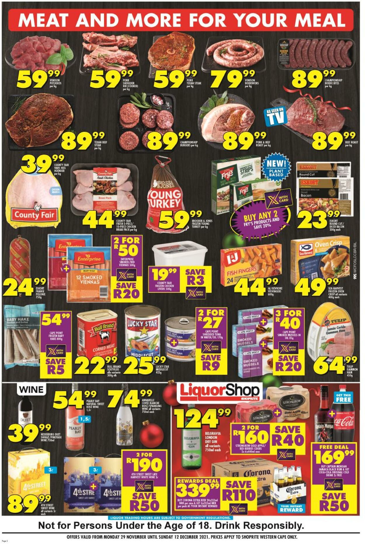 Special Shoprite 29.11.2021 - 12.12.2021