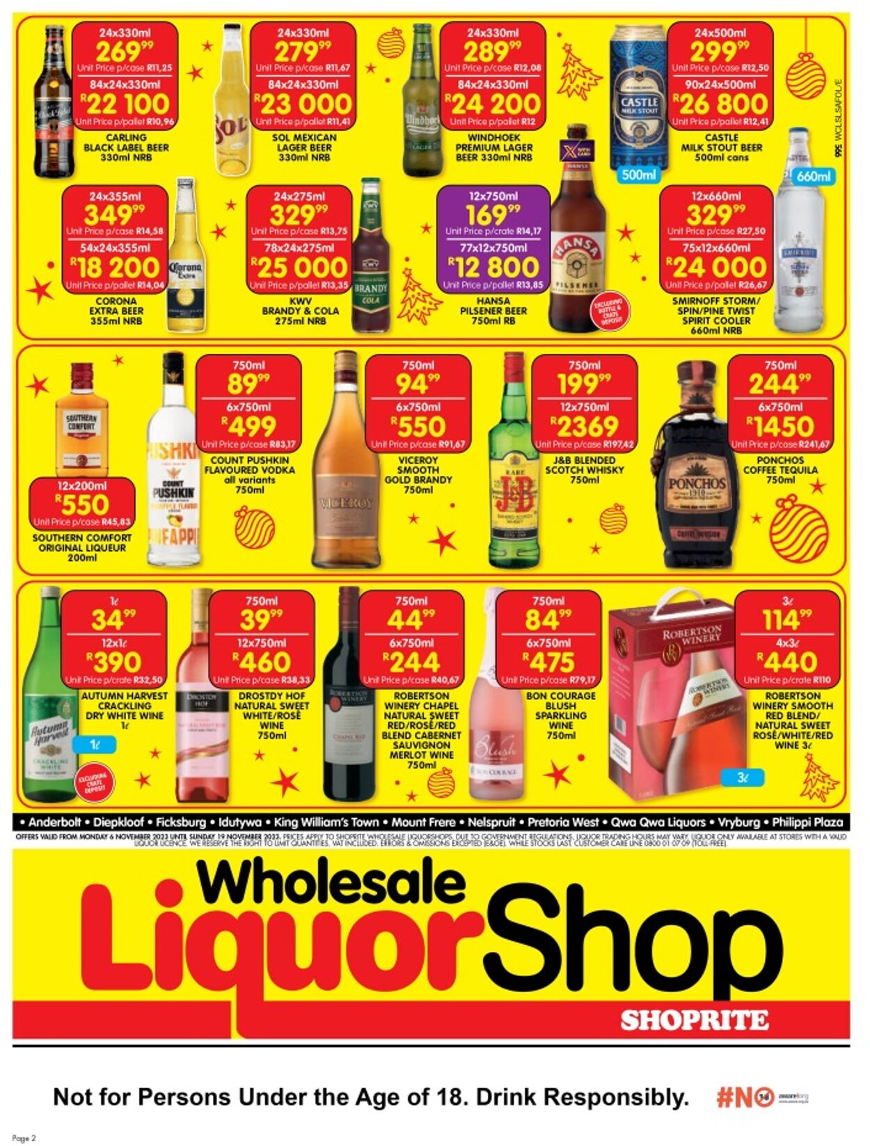 Shoprite Promotional Leaflet - Gauteng - Valid from 06.11 to 19.11 ...