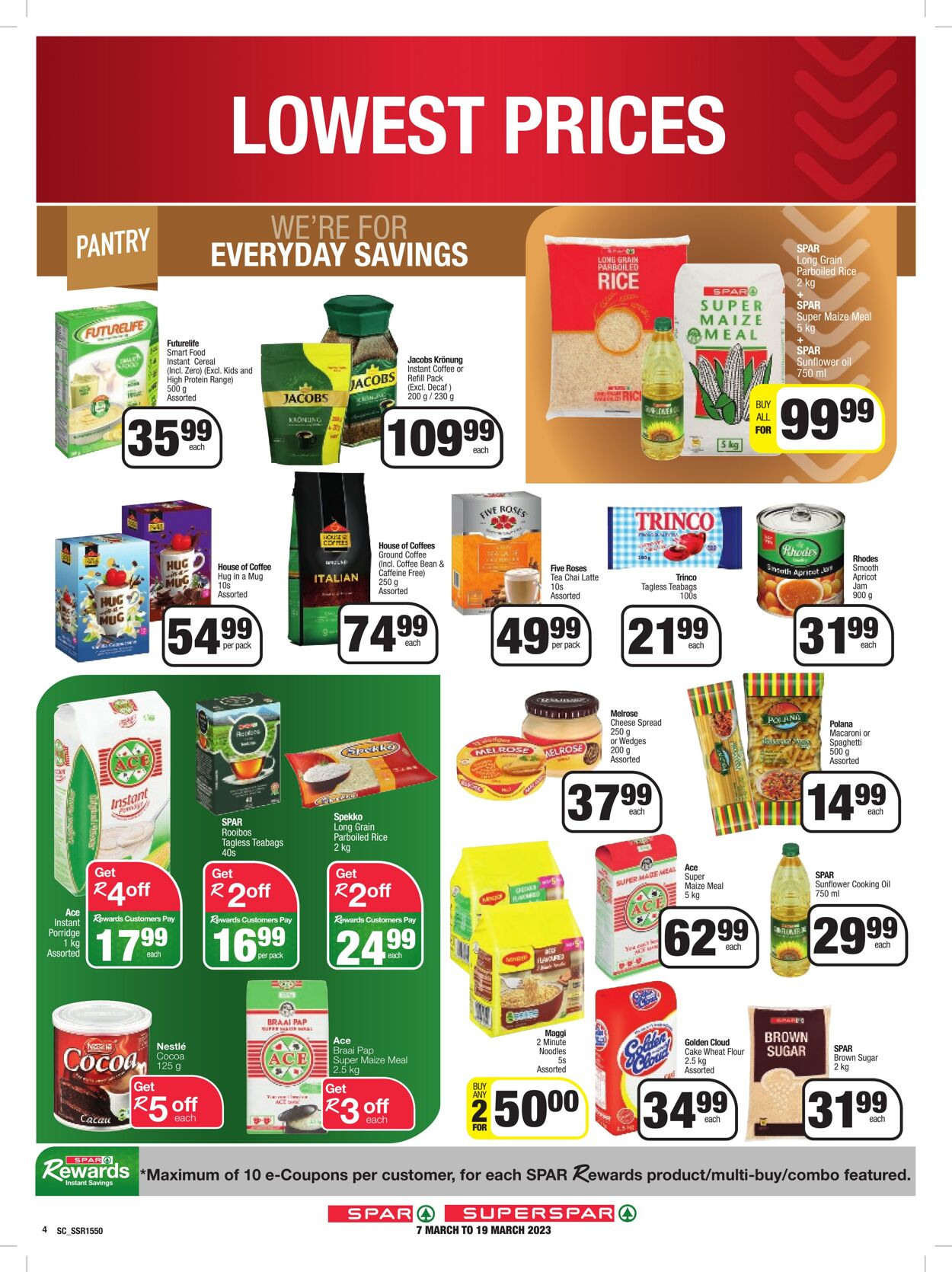 Spar Promotional Leaflet - Valid from 07.03 to 19.03 - Page nb 4 - za ...