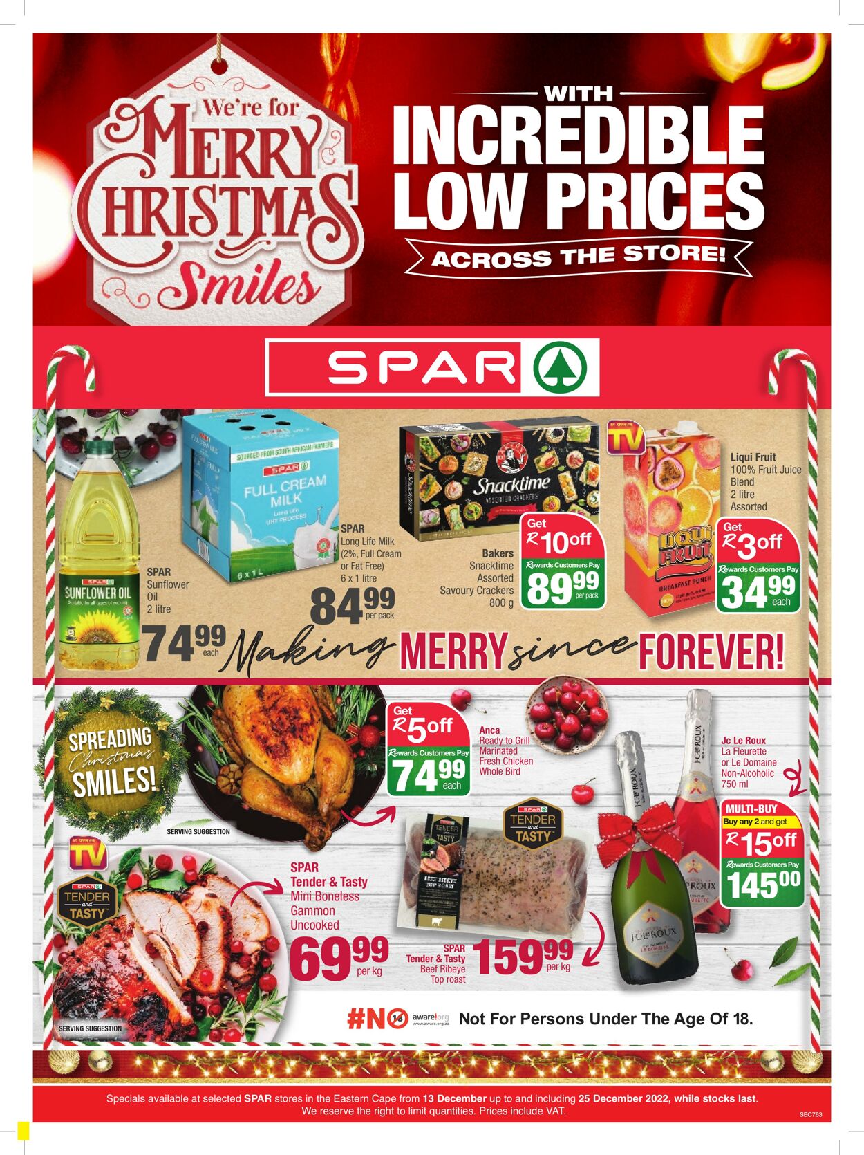 Special Spar 13.12.2022 - 25.12.2022