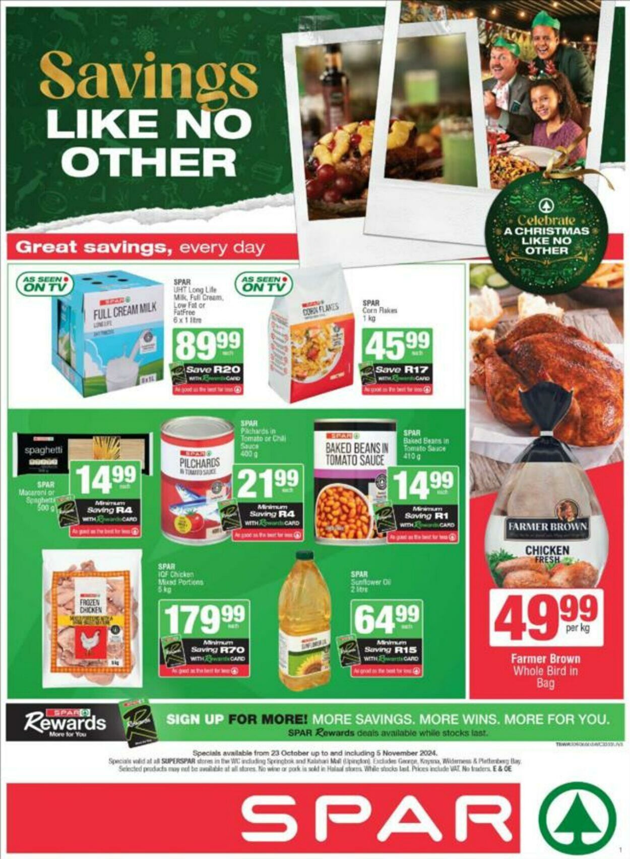 Spar Promotional specials