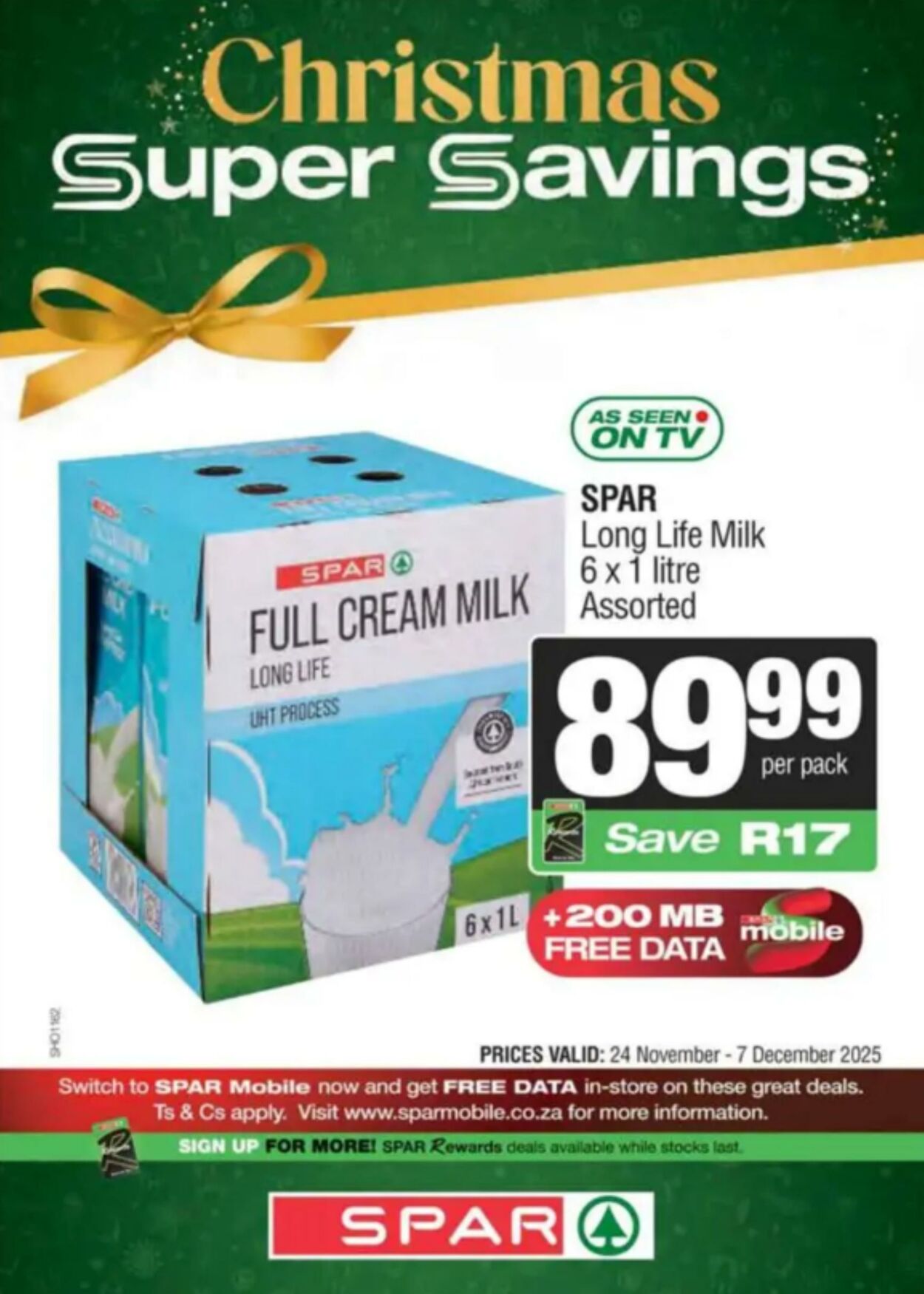 Special Spar 24.11.2025 - 07.12.2025