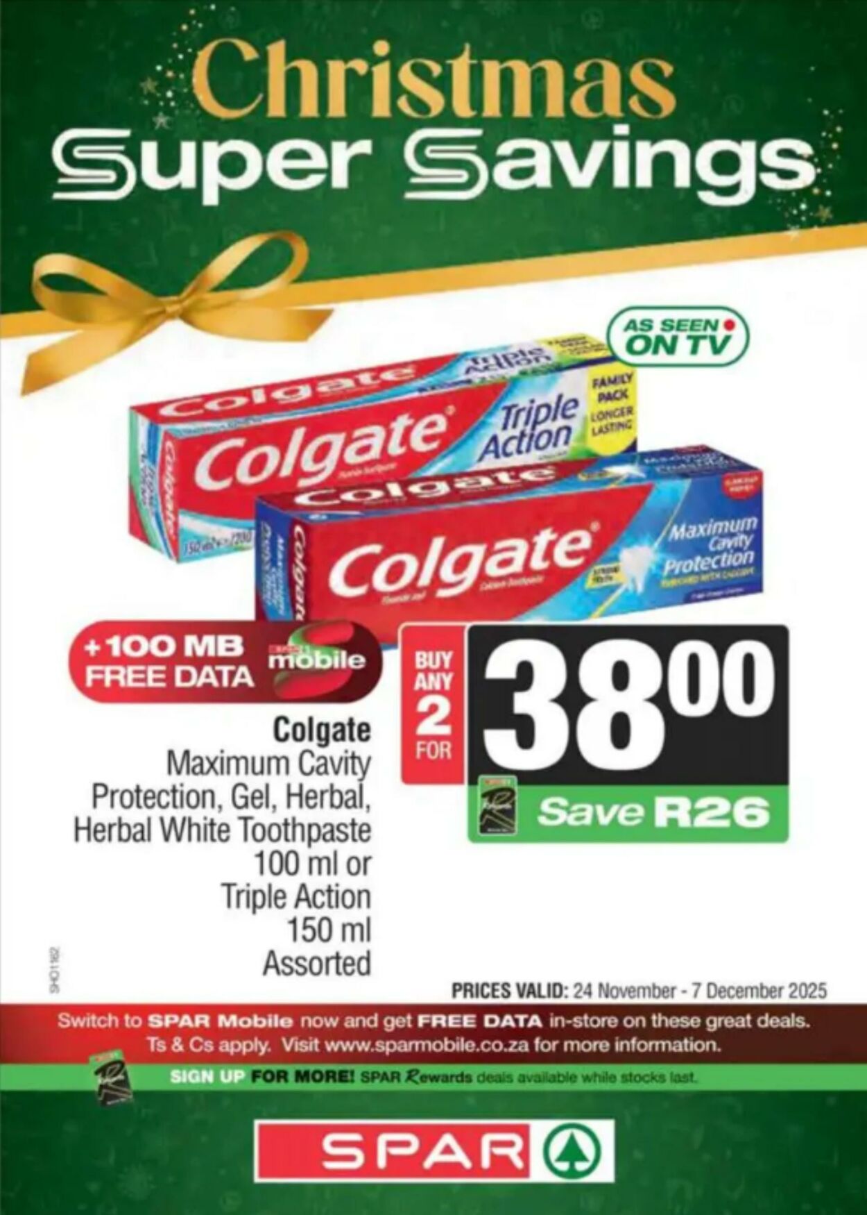 Special Spar 24.11.2025 - 07.12.2025
