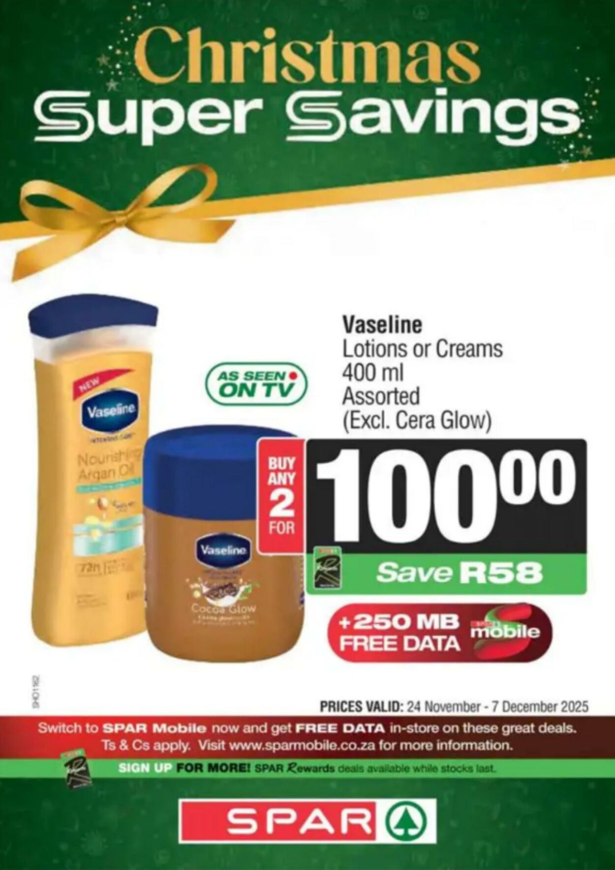 Special Spar 24.11.2025 - 07.12.2025