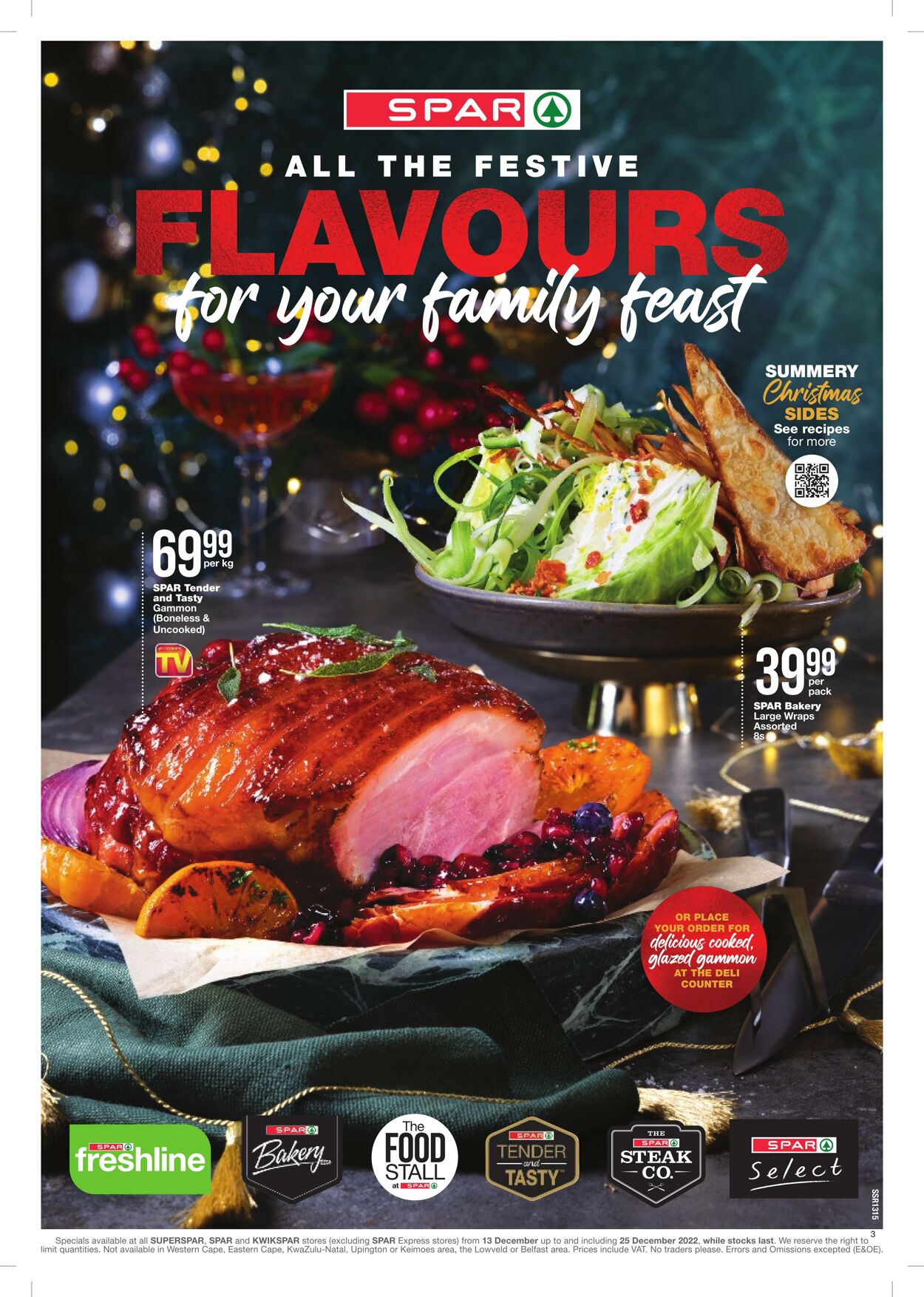 Spar Promotional Leaflet Christmas 2023 Valid from 12.12 to 25.12