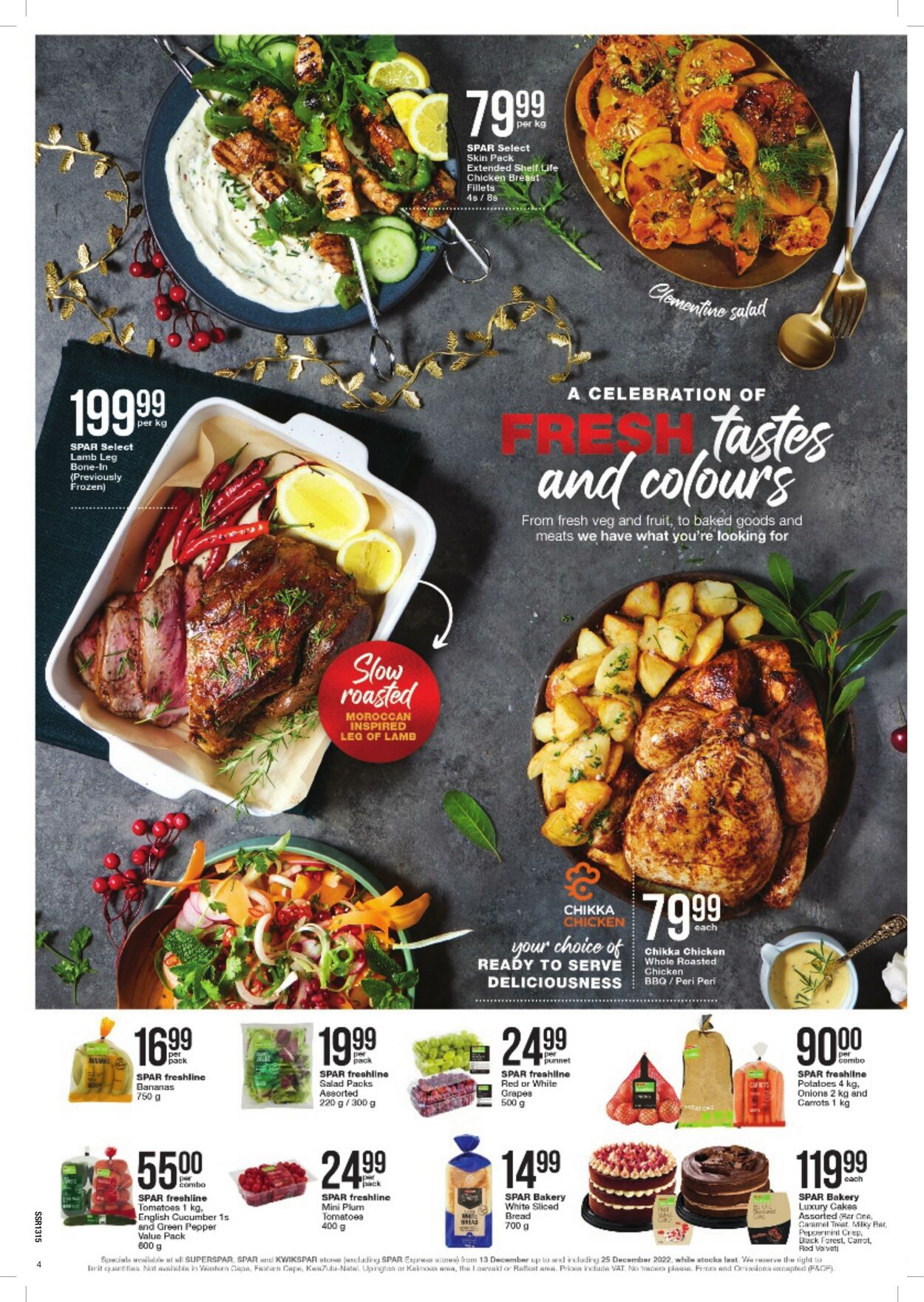 Spar Promotional Leaflet Christmas 2023 Valid from 12.12 to 25.12