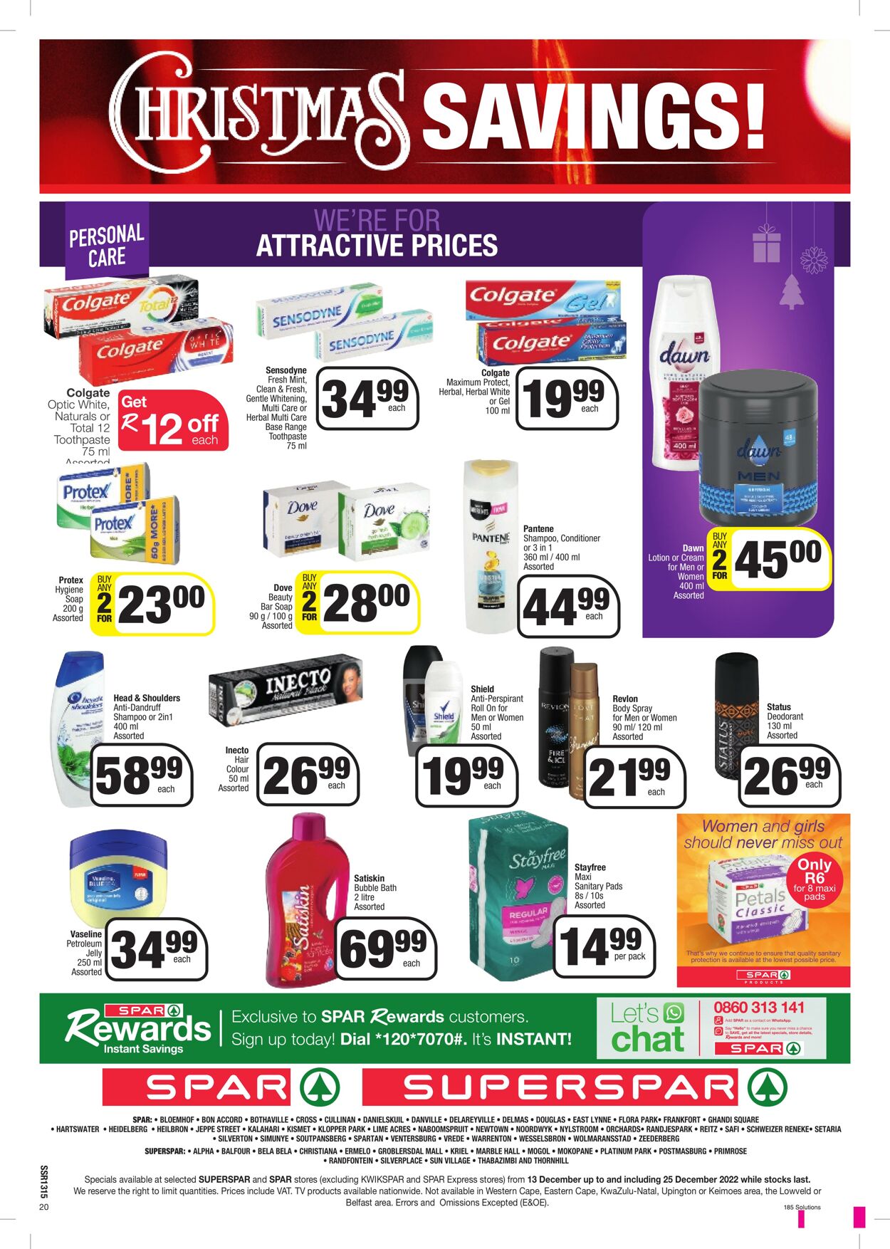 Spar Promotional Leaflet Christmas 2023 Valid from 12.12 to 25.12