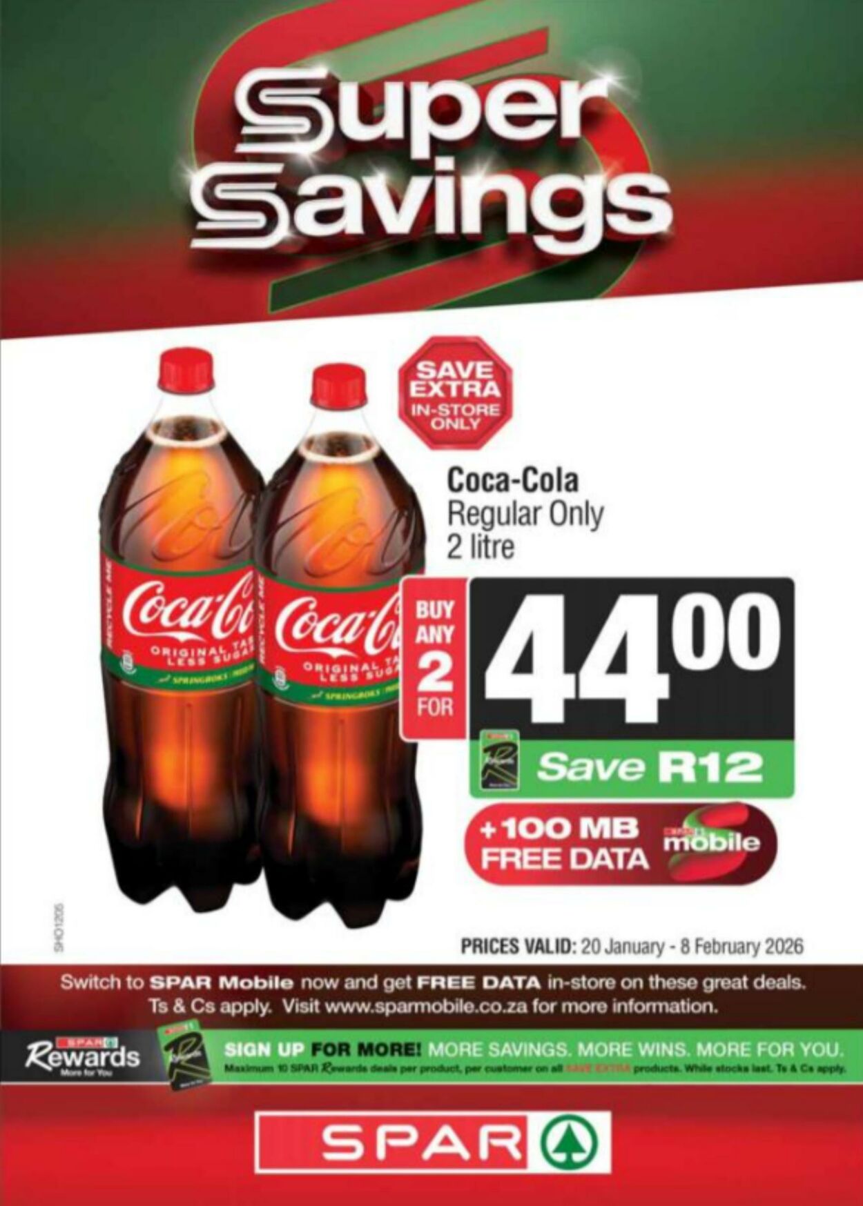 Special Spar 20.01.2026 - 08.02.2026