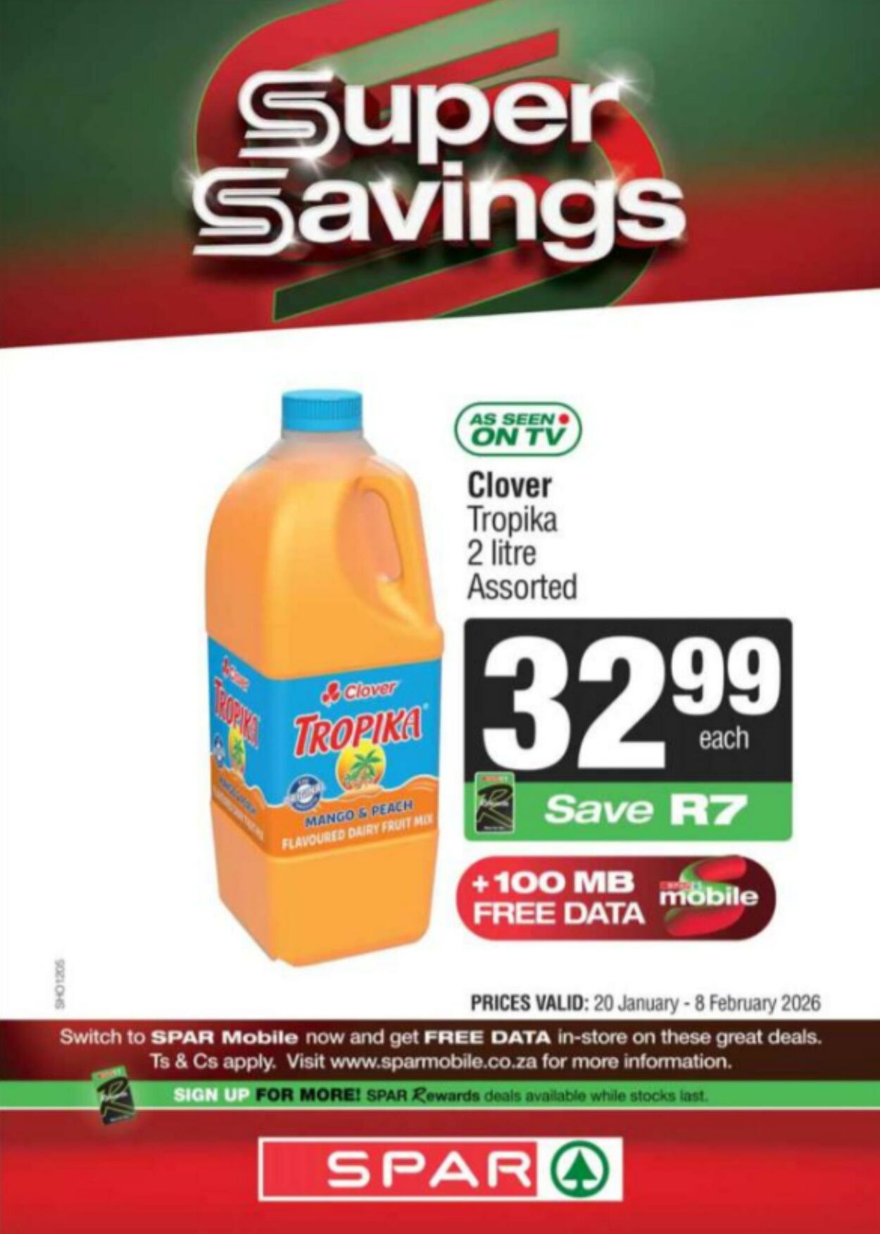 Special Spar 20.01.2026 - 08.02.2026
