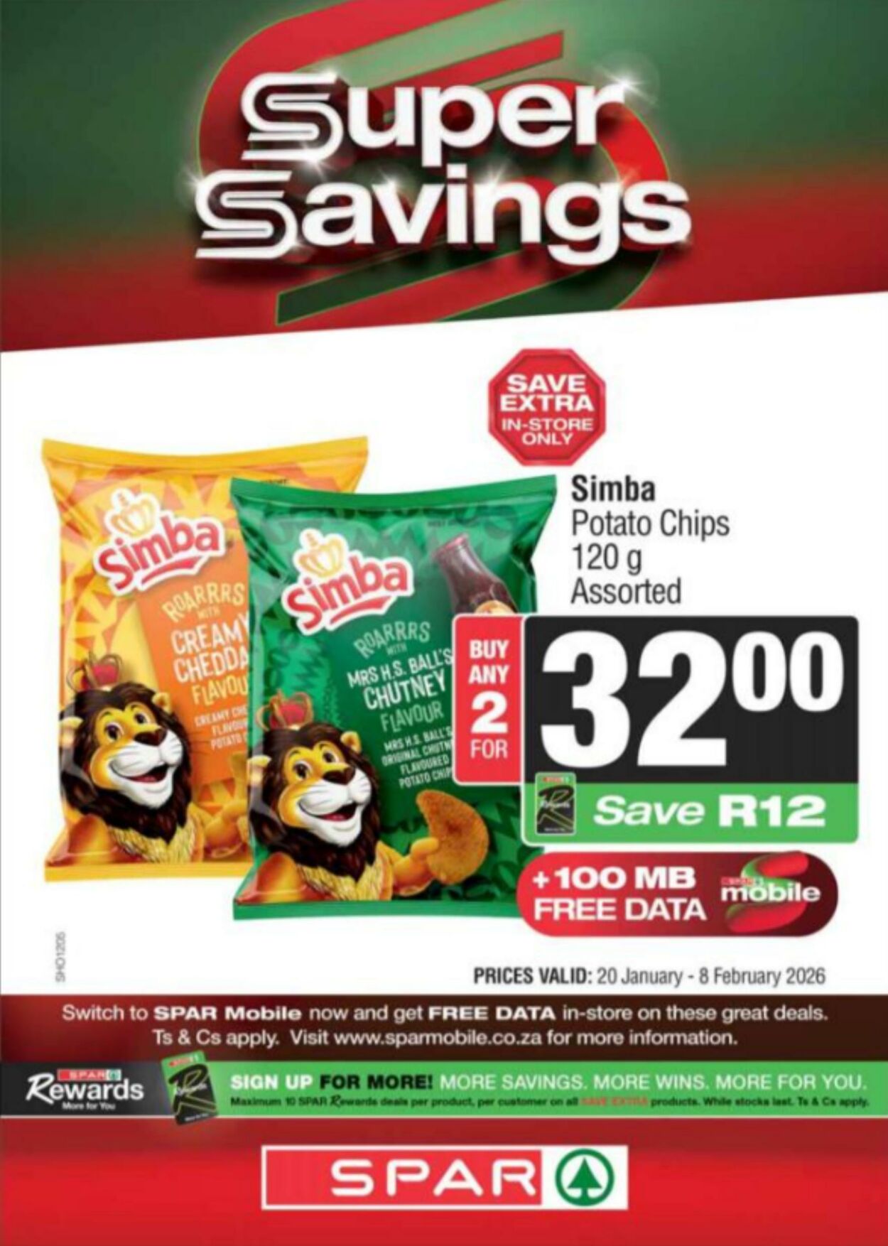 Special Spar 20.01.2026 - 08.02.2026