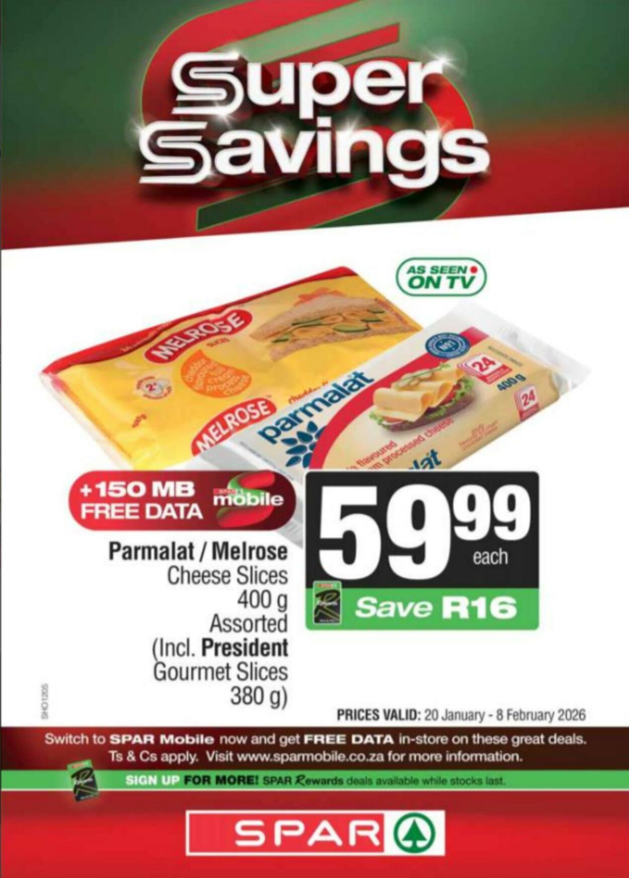 Special Spar 20.01.2026 - 08.02.2026