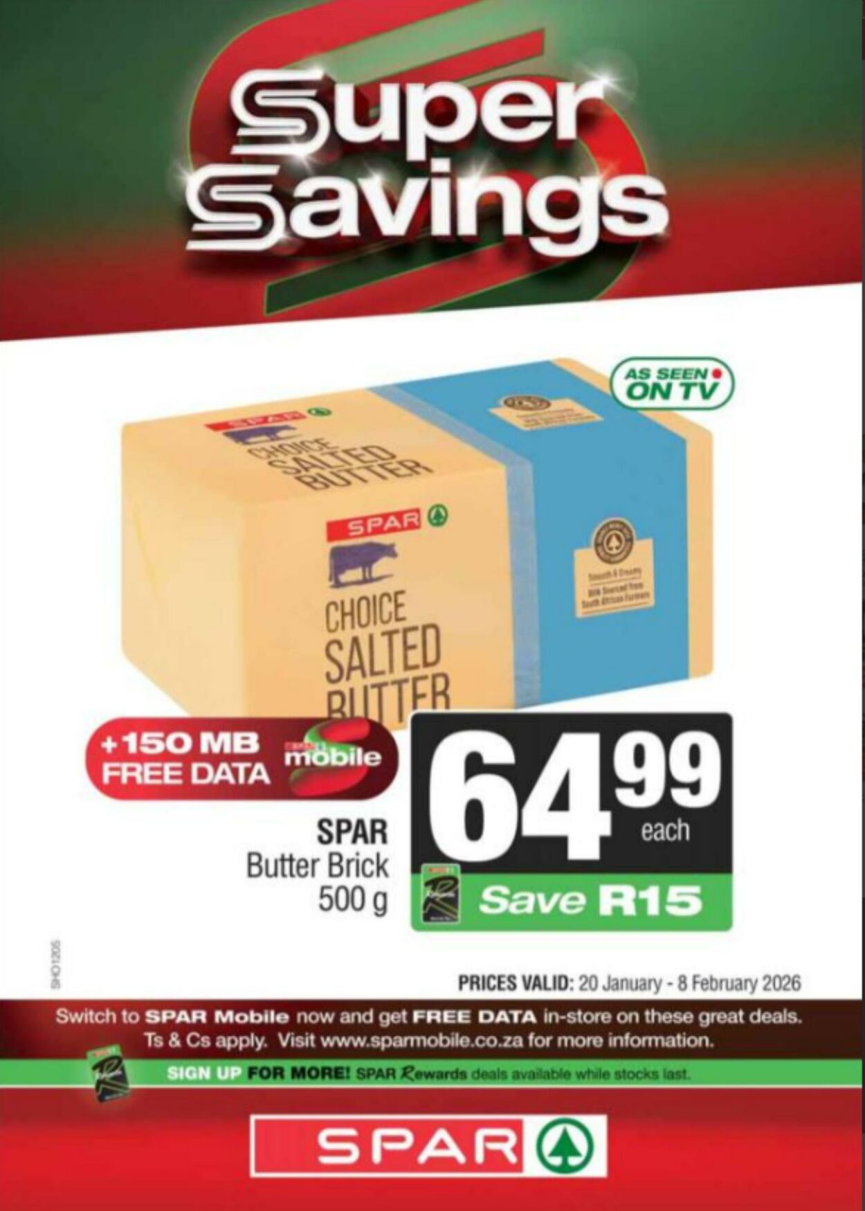 Special Spar 20.01.2026 - 08.02.2026
