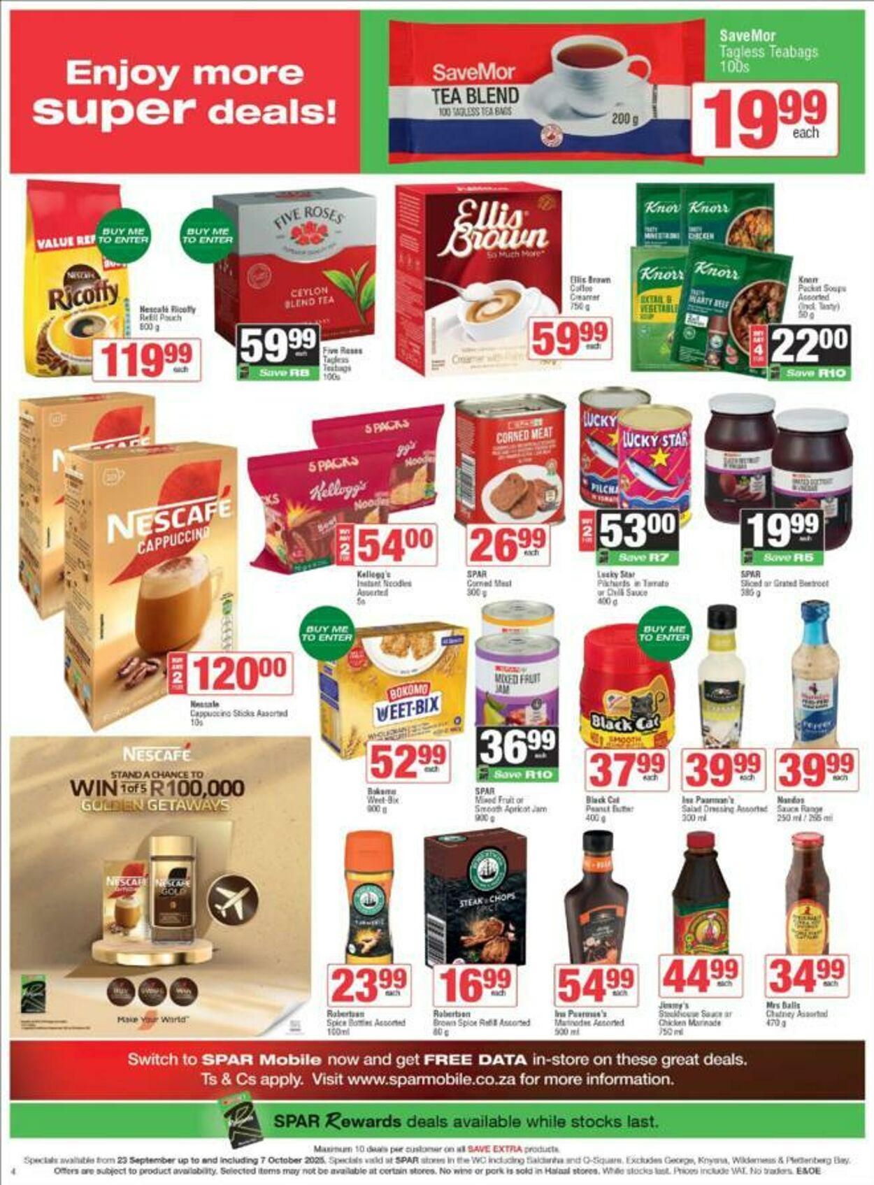 Special Spar 23.09.2025 - 07.10.2025