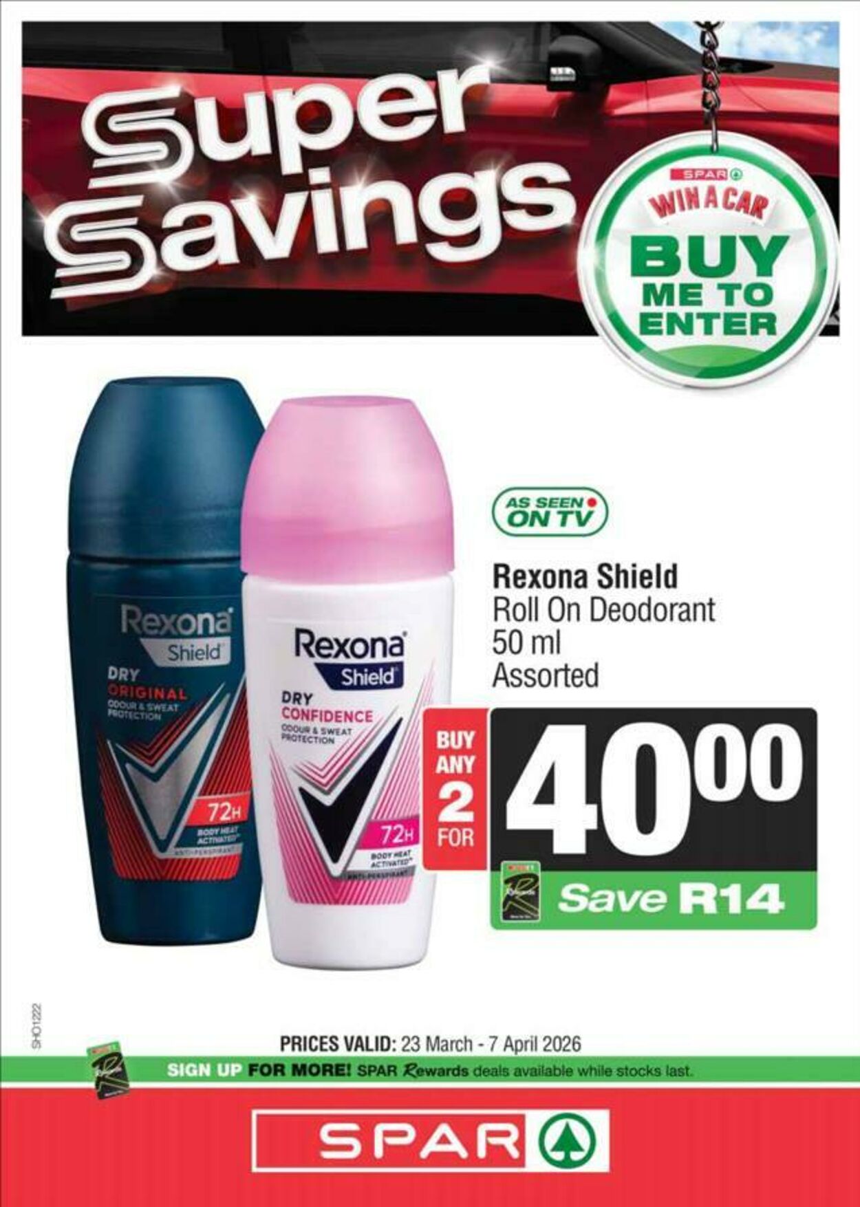 Special Spar 24.03.2026 - 07.04.2026