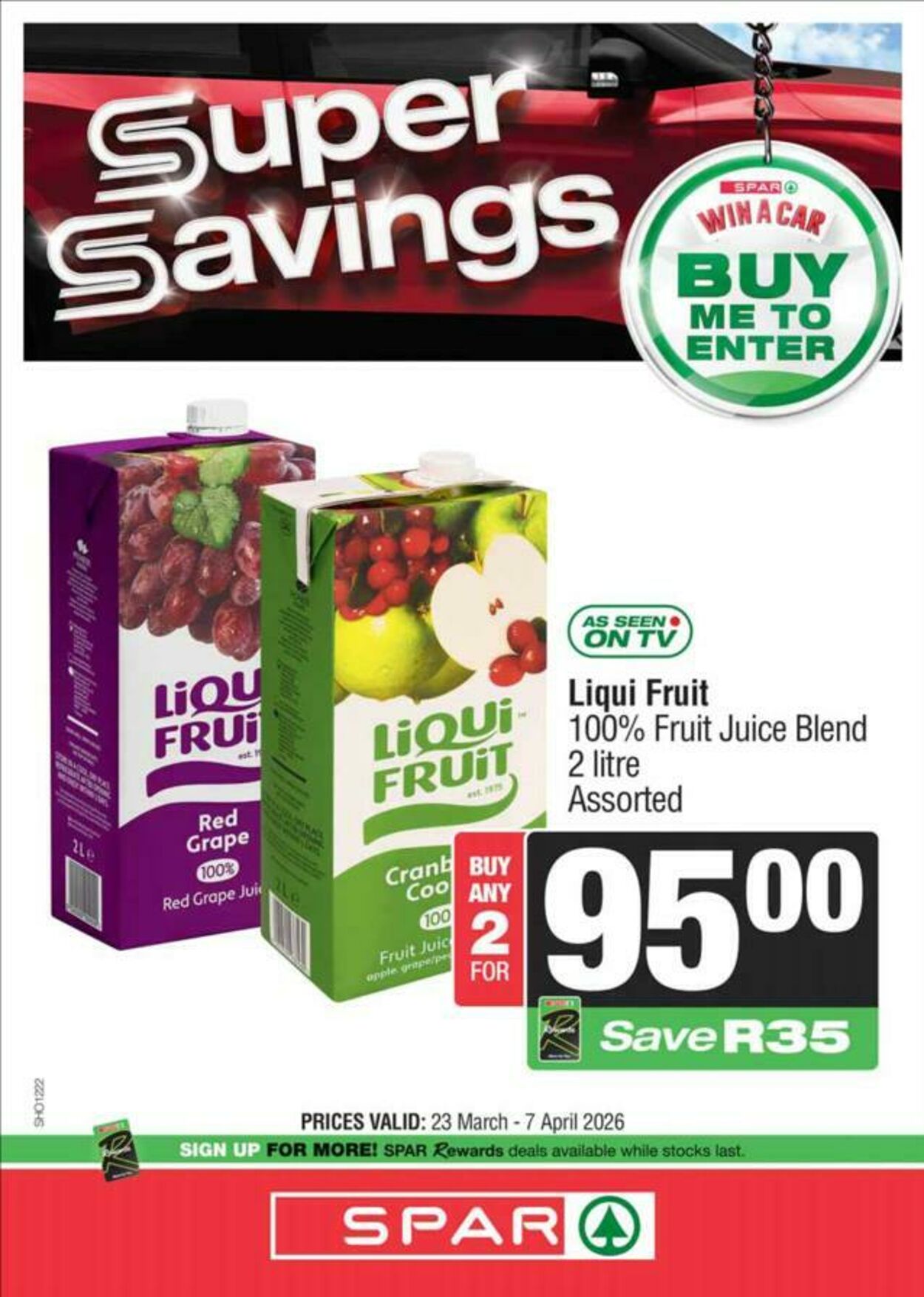 Special Spar 24.03.2026 - 07.04.2026