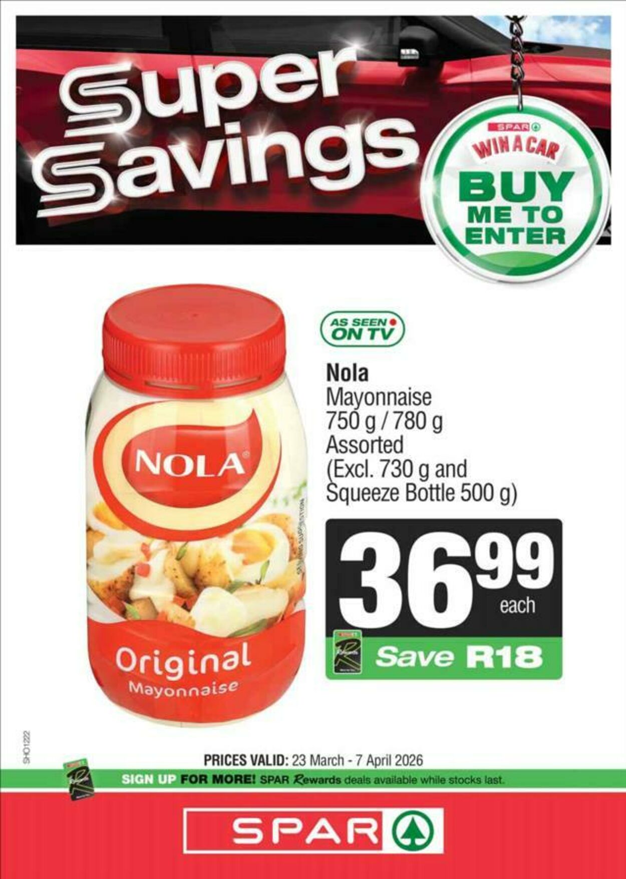Special Spar 24.03.2026 - 07.04.2026