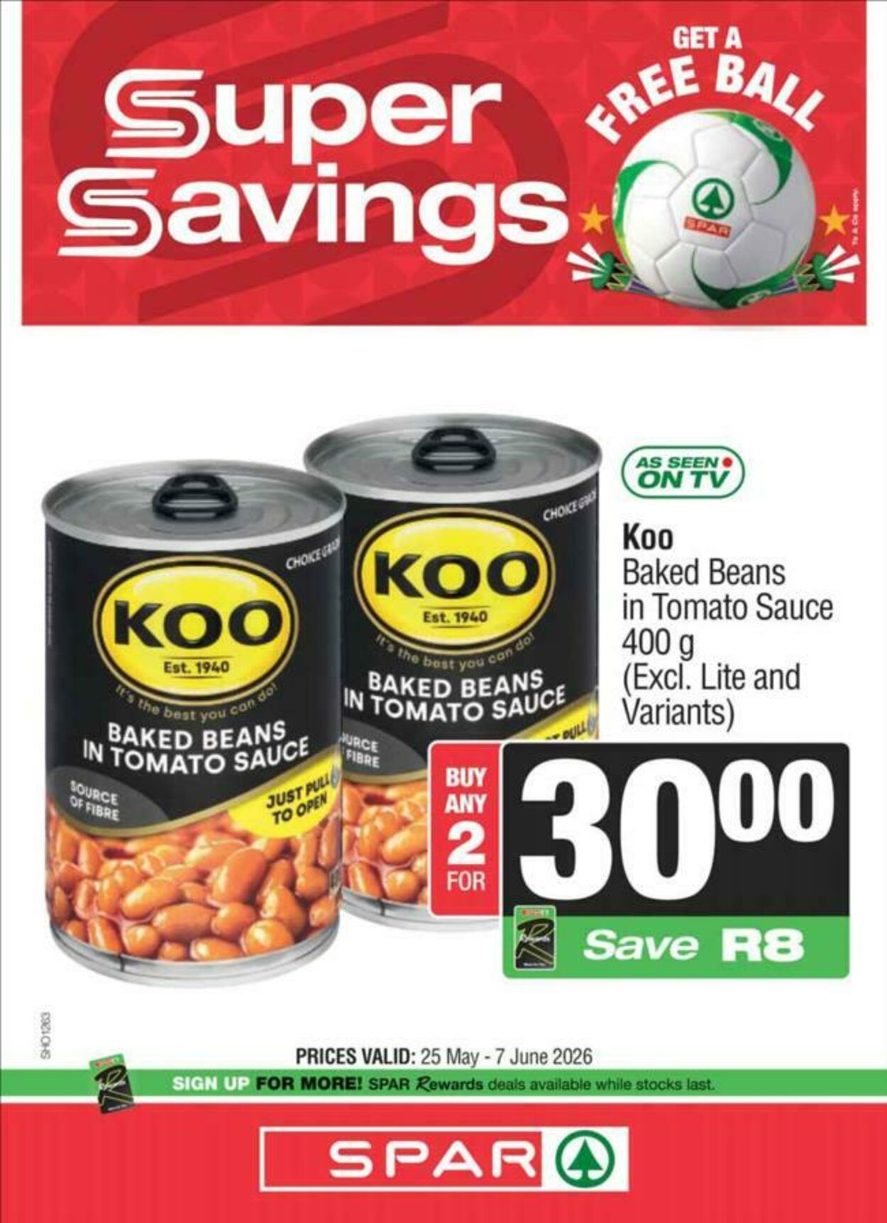 Special Spar 25.05.2026 - 07.06.2026