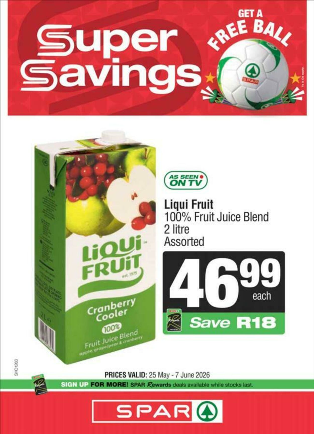 Special Spar 25.05.2026 - 07.06.2026