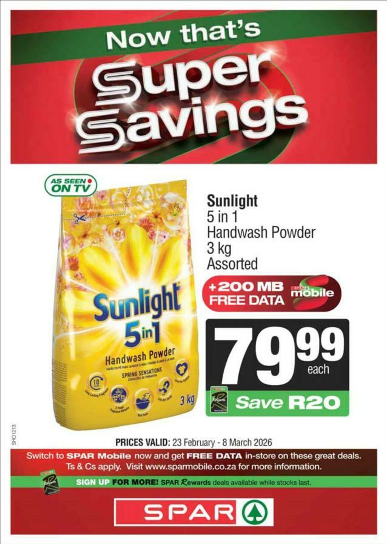 Special Spar 23.02.2026 - 08.03.2026