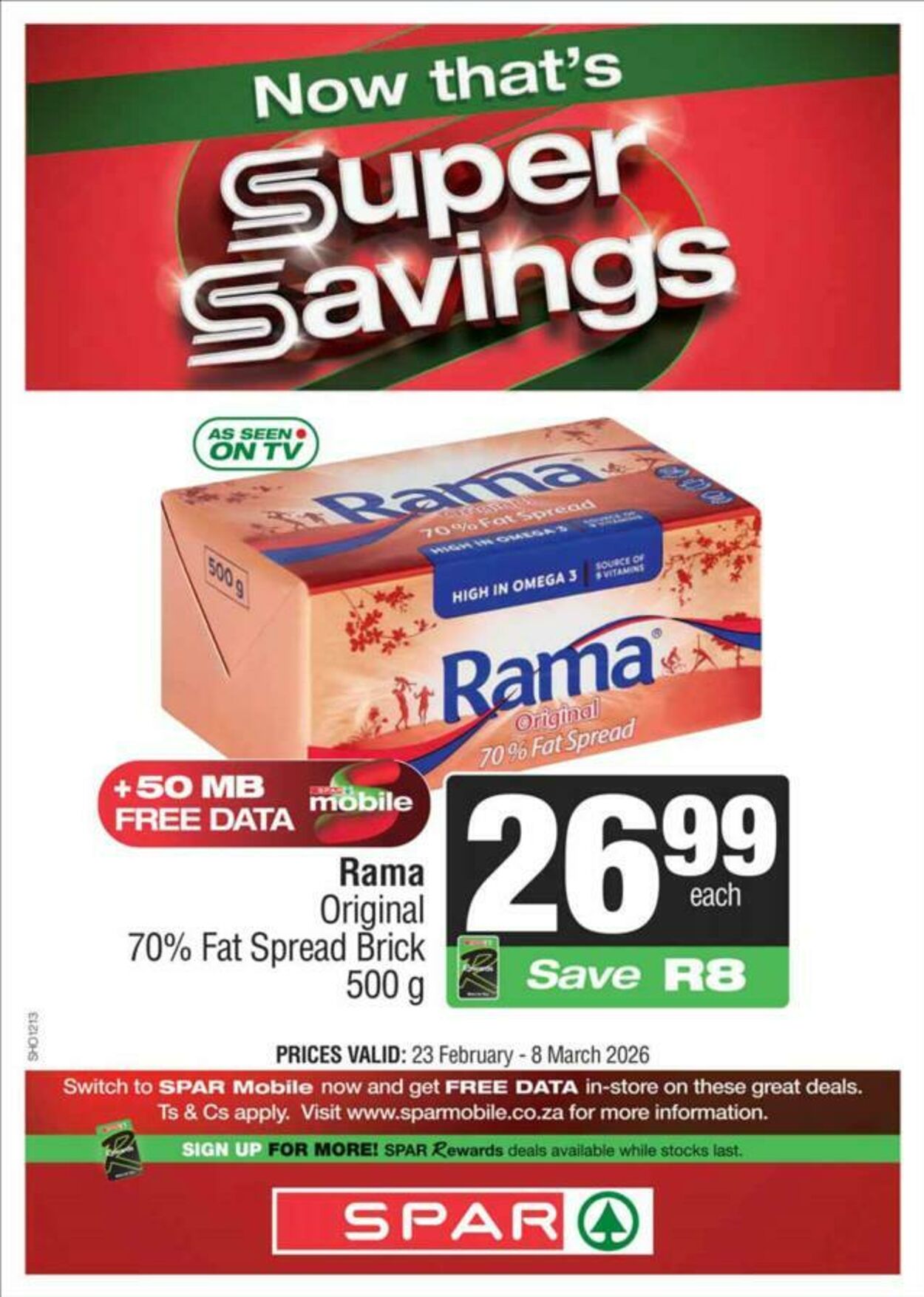 Special Spar 23.02.2026 - 08.03.2026