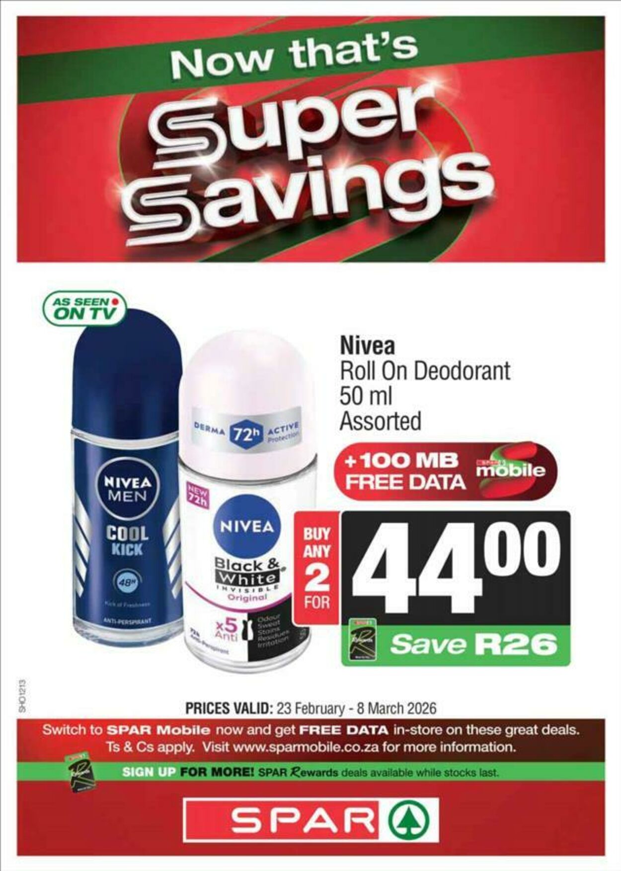 Special Spar 23.02.2026 - 08.03.2026