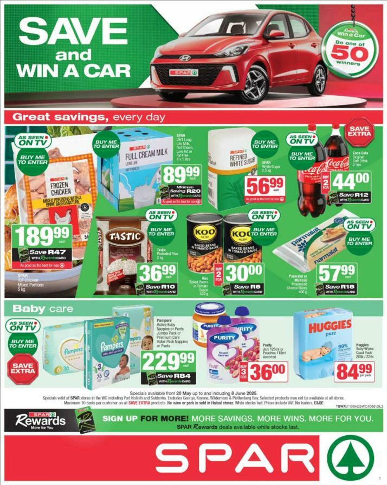 Special Spar 20.05.2025 - 09.06.2025