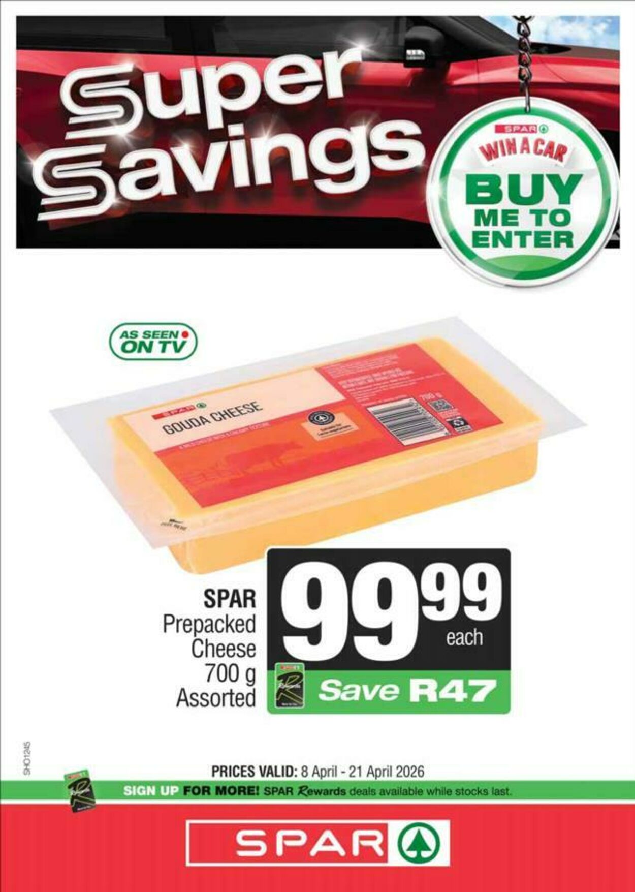 Special Spar 08.04.2026 - 21.04.2026
