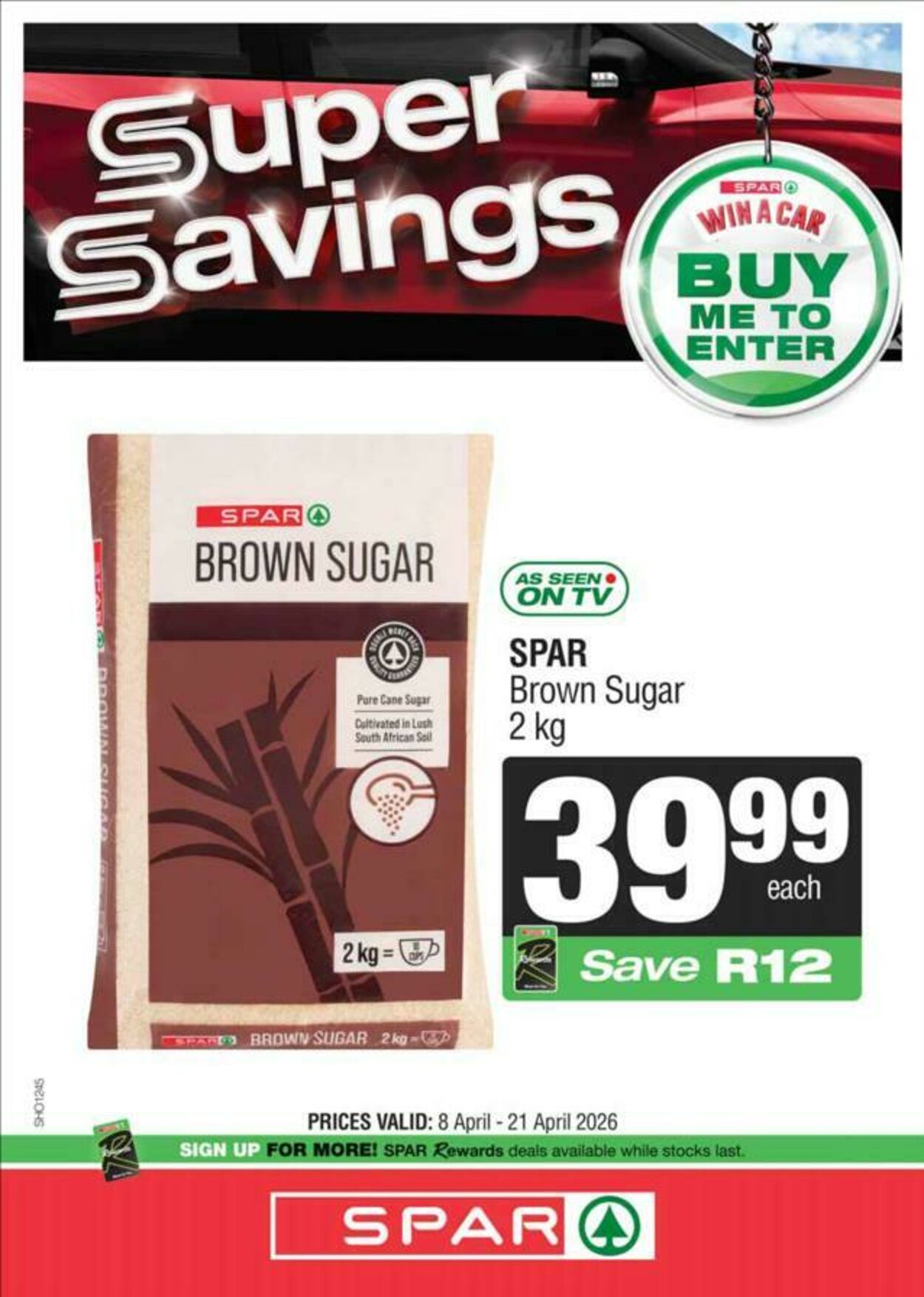 Special Spar 08.04.2026 - 21.04.2026