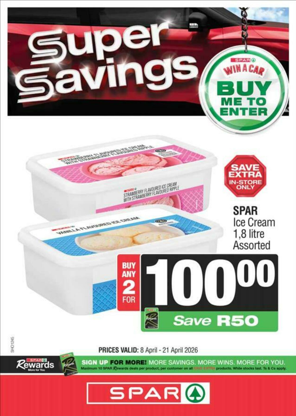 Special Spar 08.04.2026 - 21.04.2026