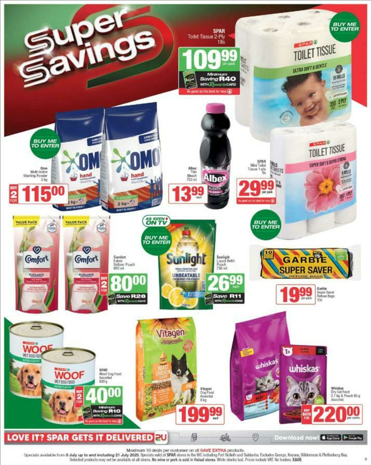 Special Spar 08.07.2025 - 21.07.2025
