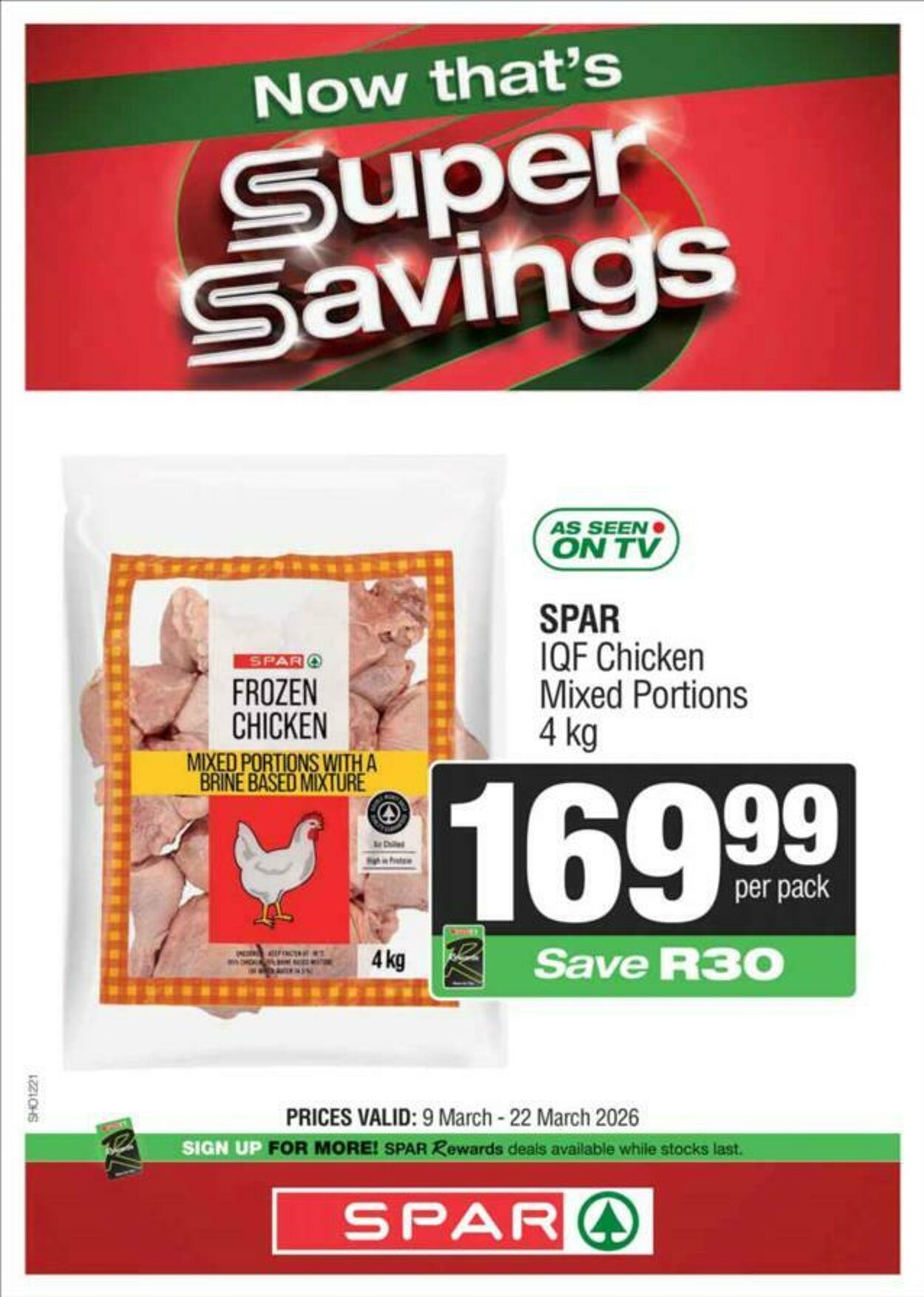 Special Spar 09.03.2026 - 22.03.2026
