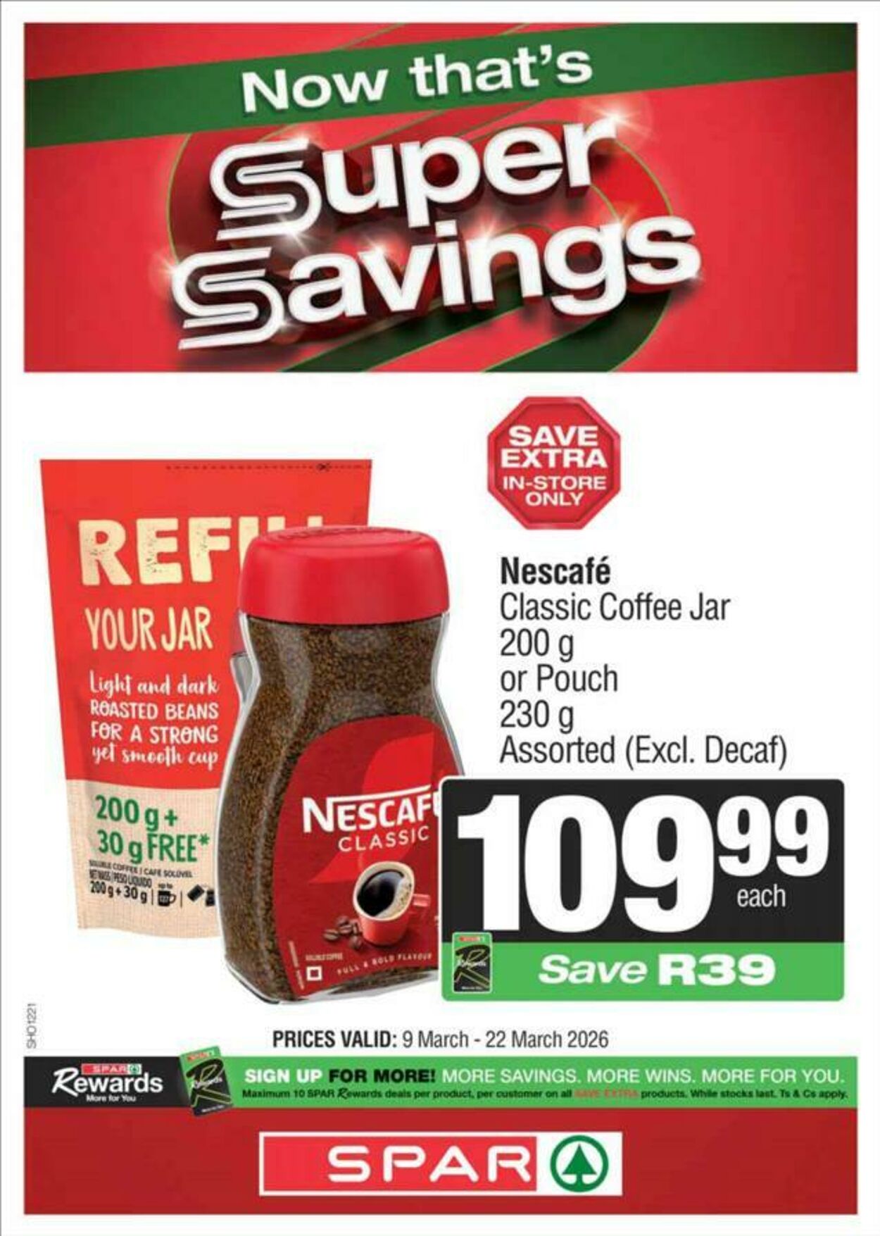 Special Spar 09.03.2026 - 22.03.2026
