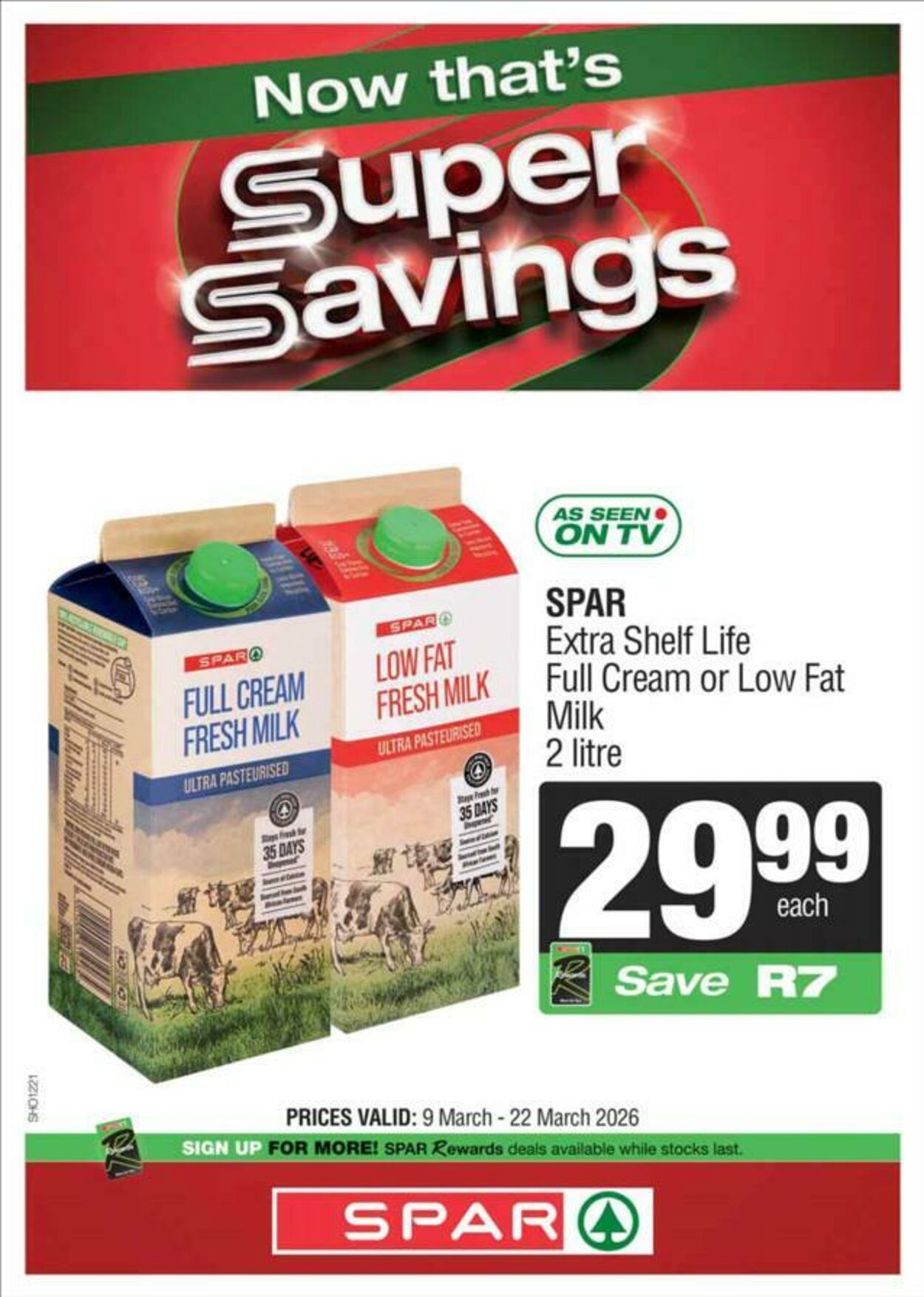 Special Spar 09.03.2026 - 22.03.2026